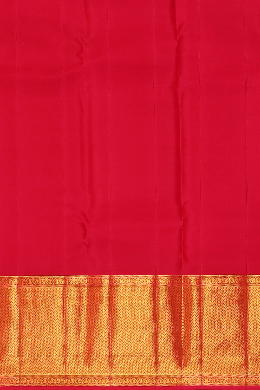 Image of Kanchipattu Red Brocade Saree