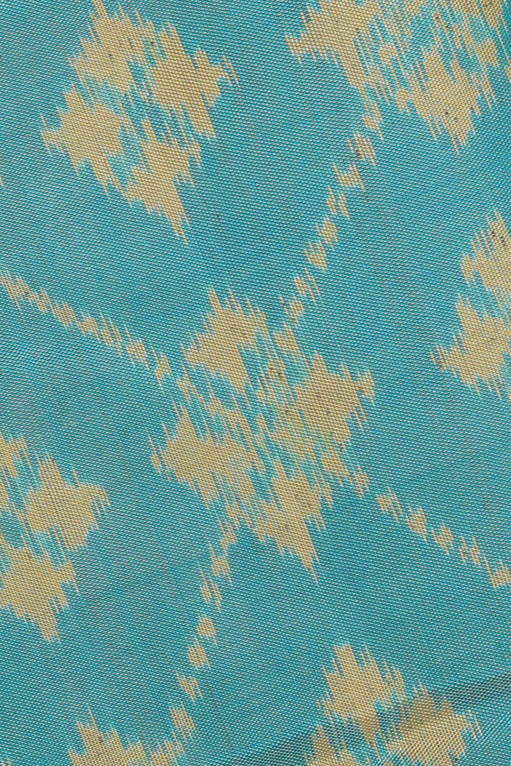 Image of Sky-Blue Rajkot Silk Saree