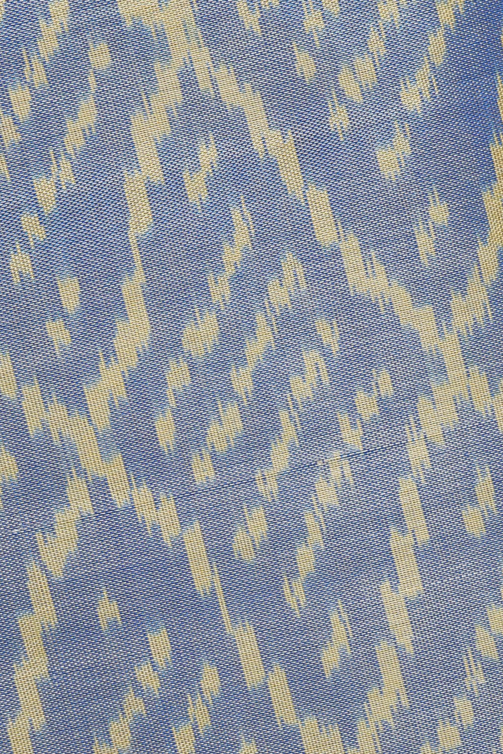 Image of Smoky Blue Rajkot Silk Saree