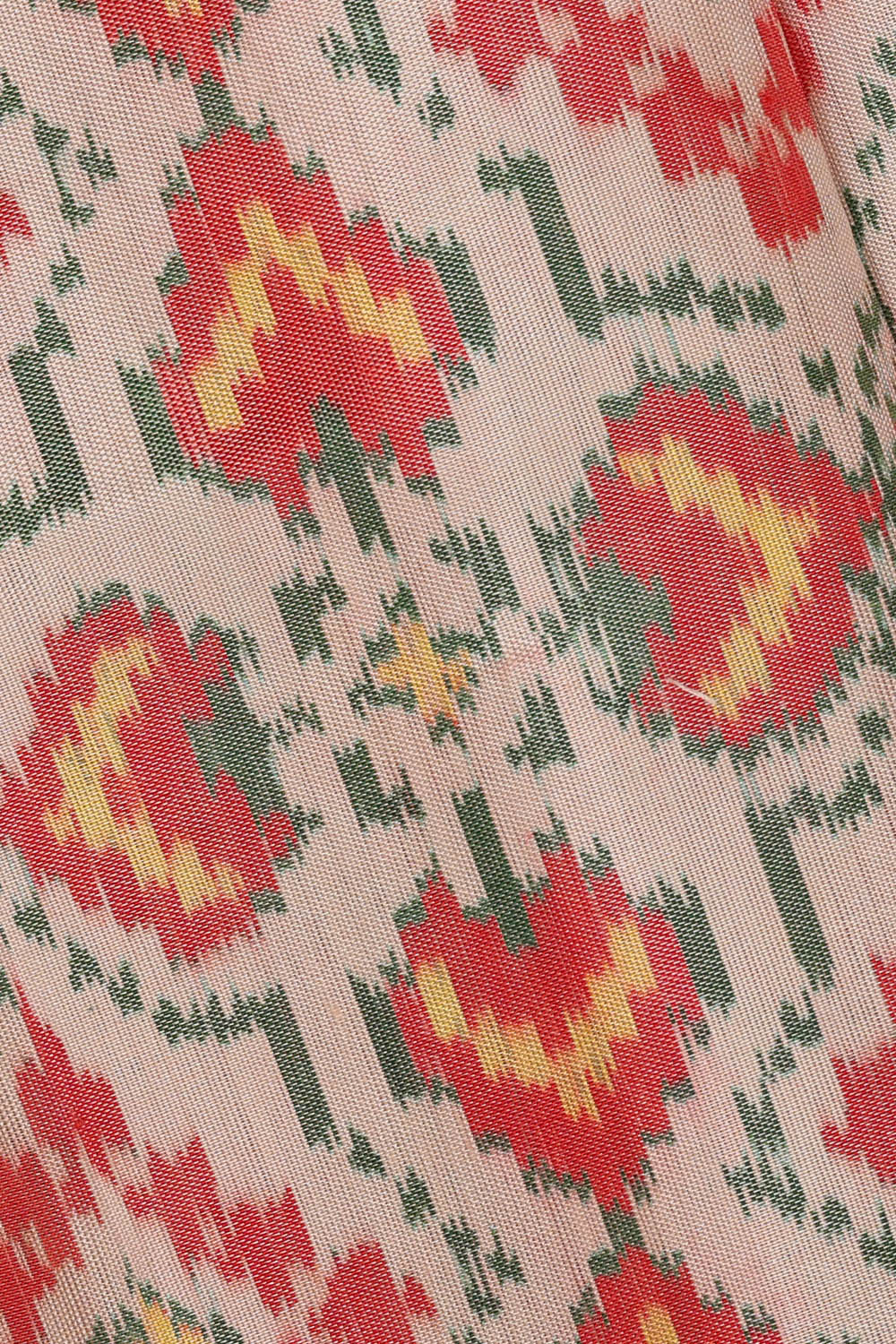 Image of Off-White Rajkot Silk Saree