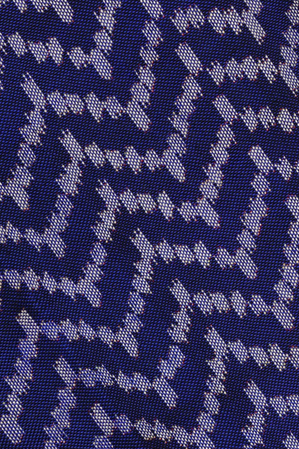 Image of Navy-Blue Rajkot Silk Saree