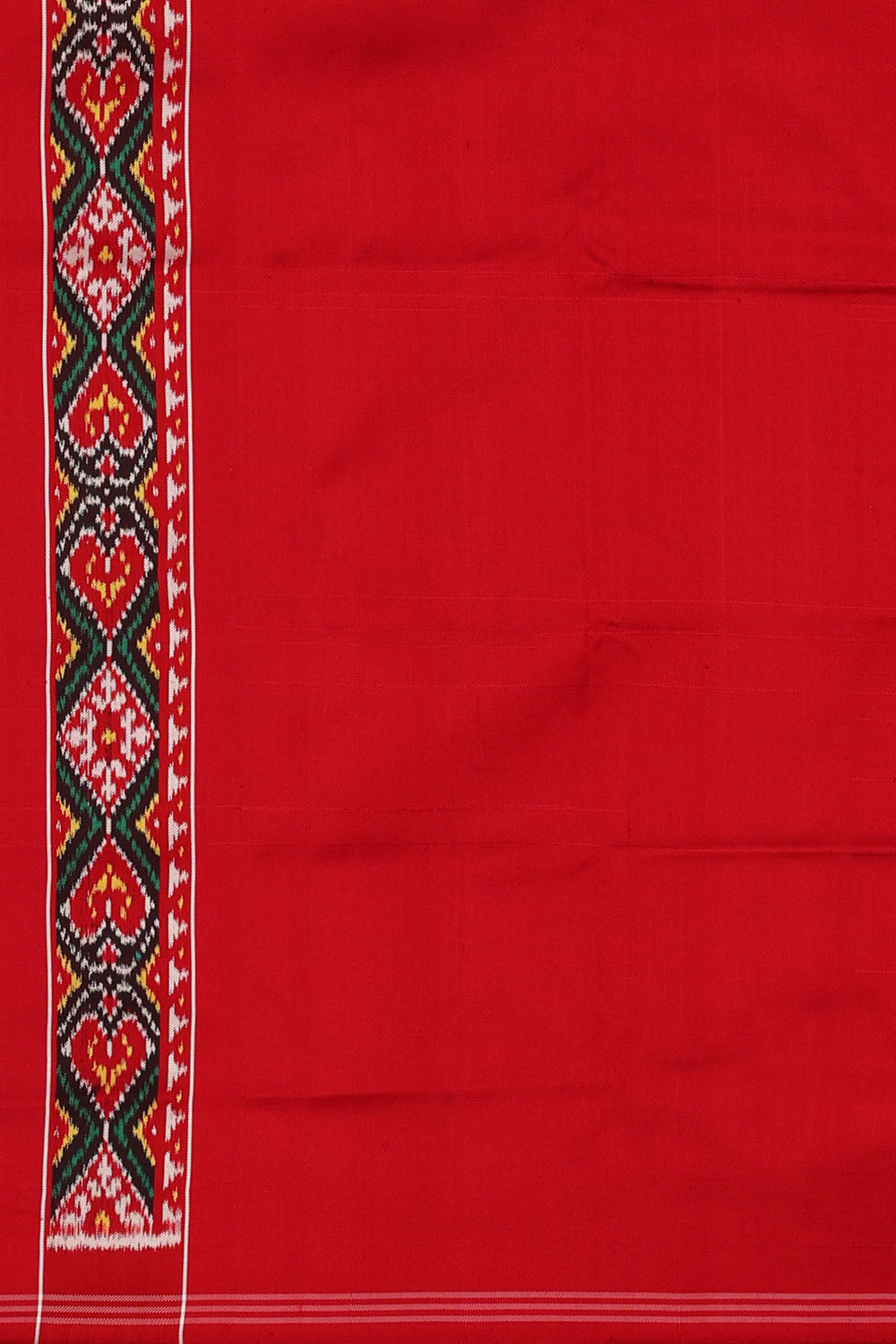 Image of Multi-Coloured Rajkot Patola Ikat Silk Saree