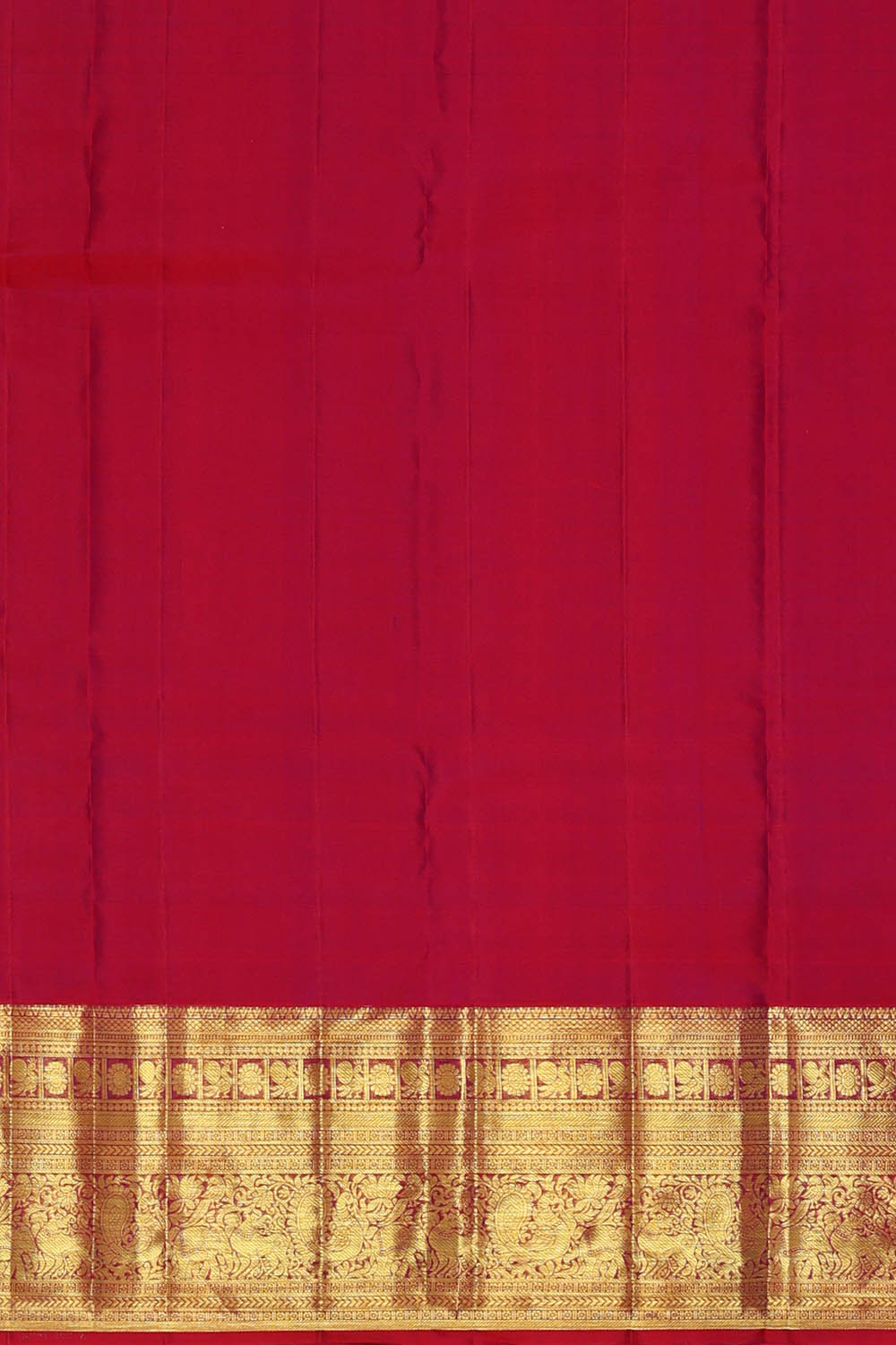 Image of Lavender-Purple Kanchipattu Brocade Saree