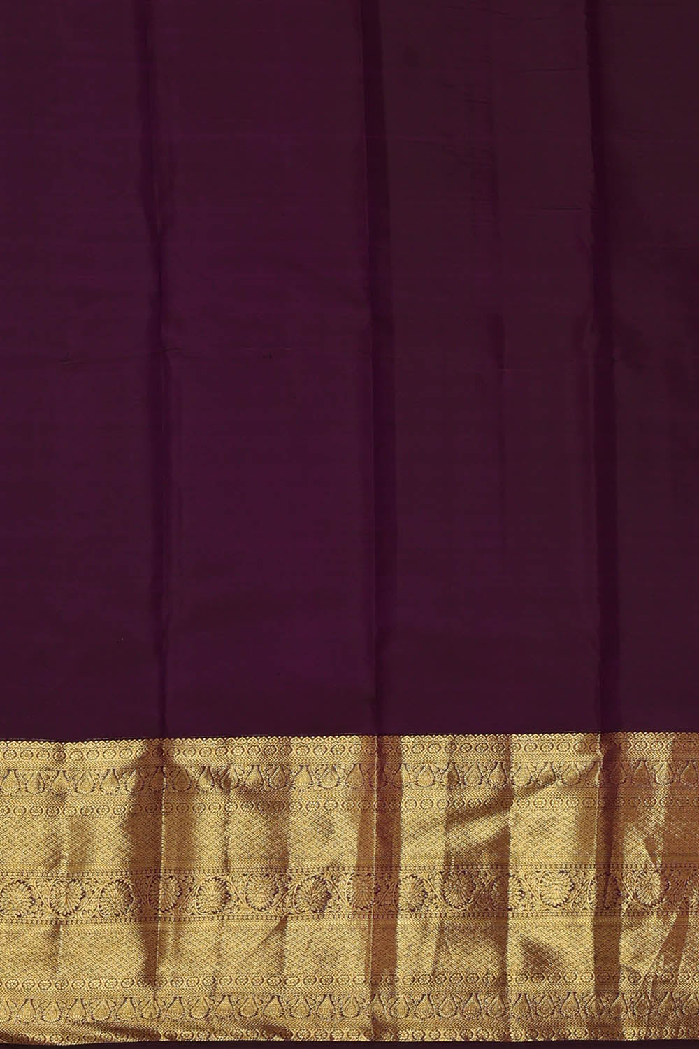 Image of Purple Kanchipattu Brocade Saree
