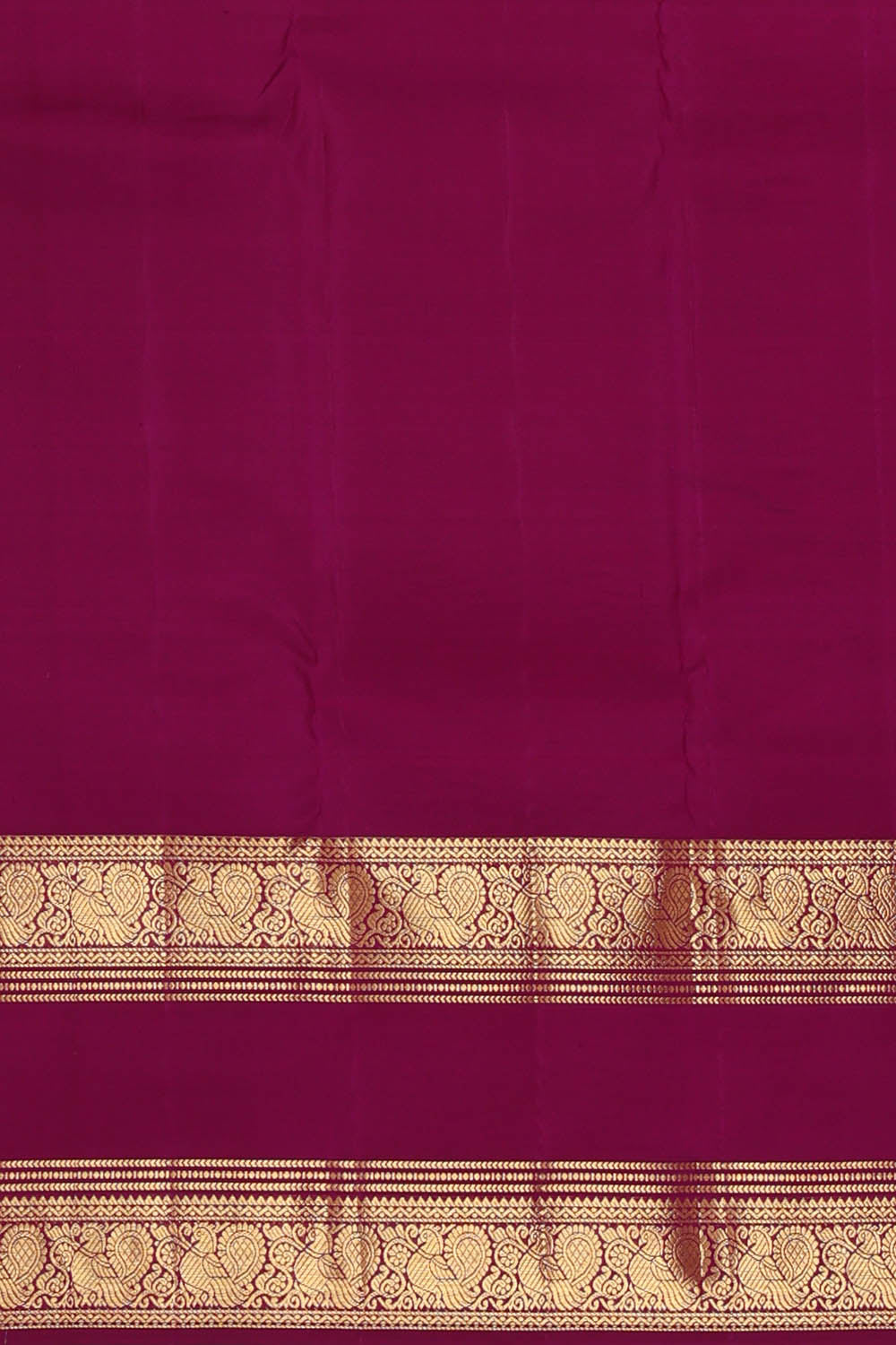 Image of Sage-Green Kanchipattu Kattam Saree