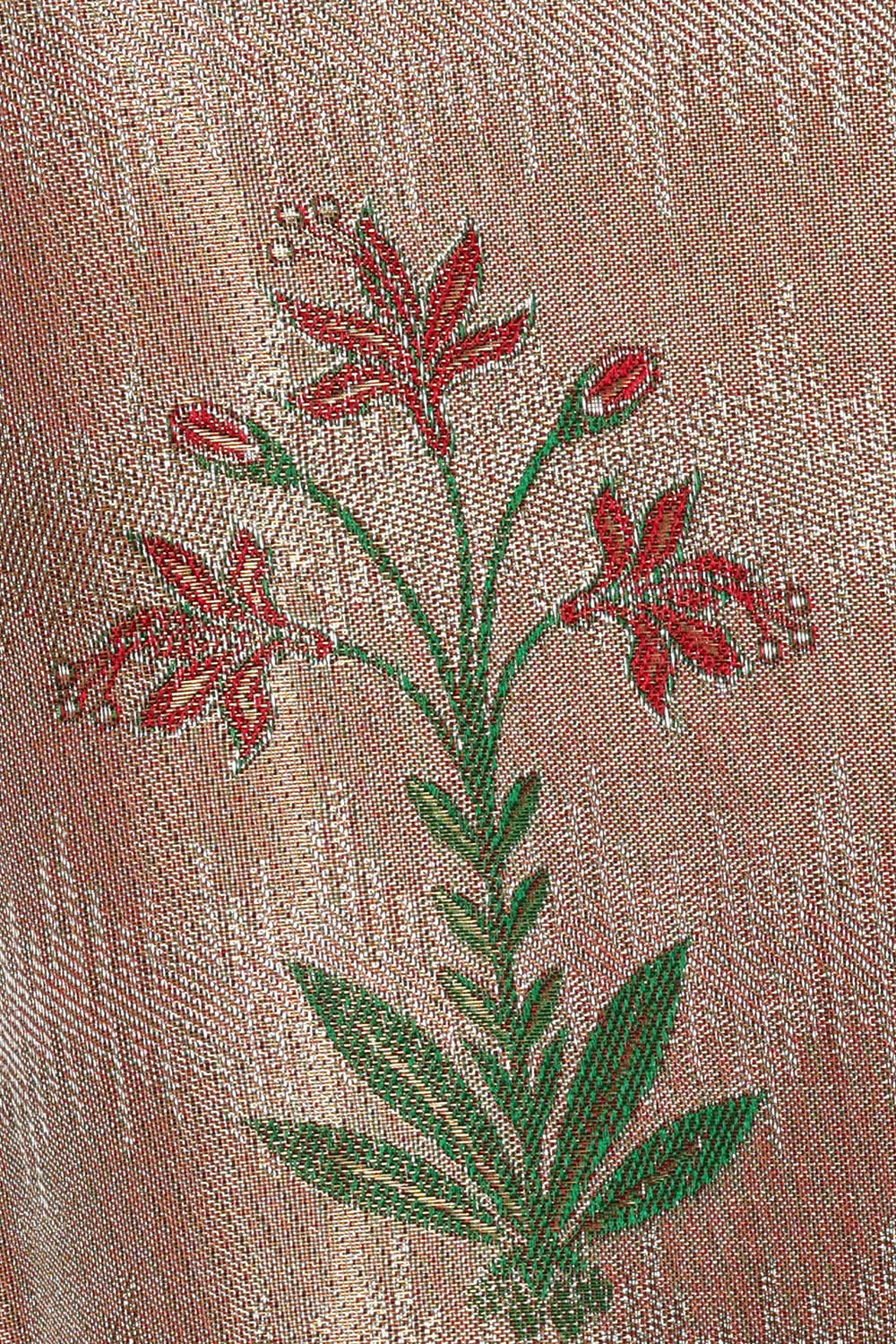 Image of Lavender Kanchipattu Tissue Saree
