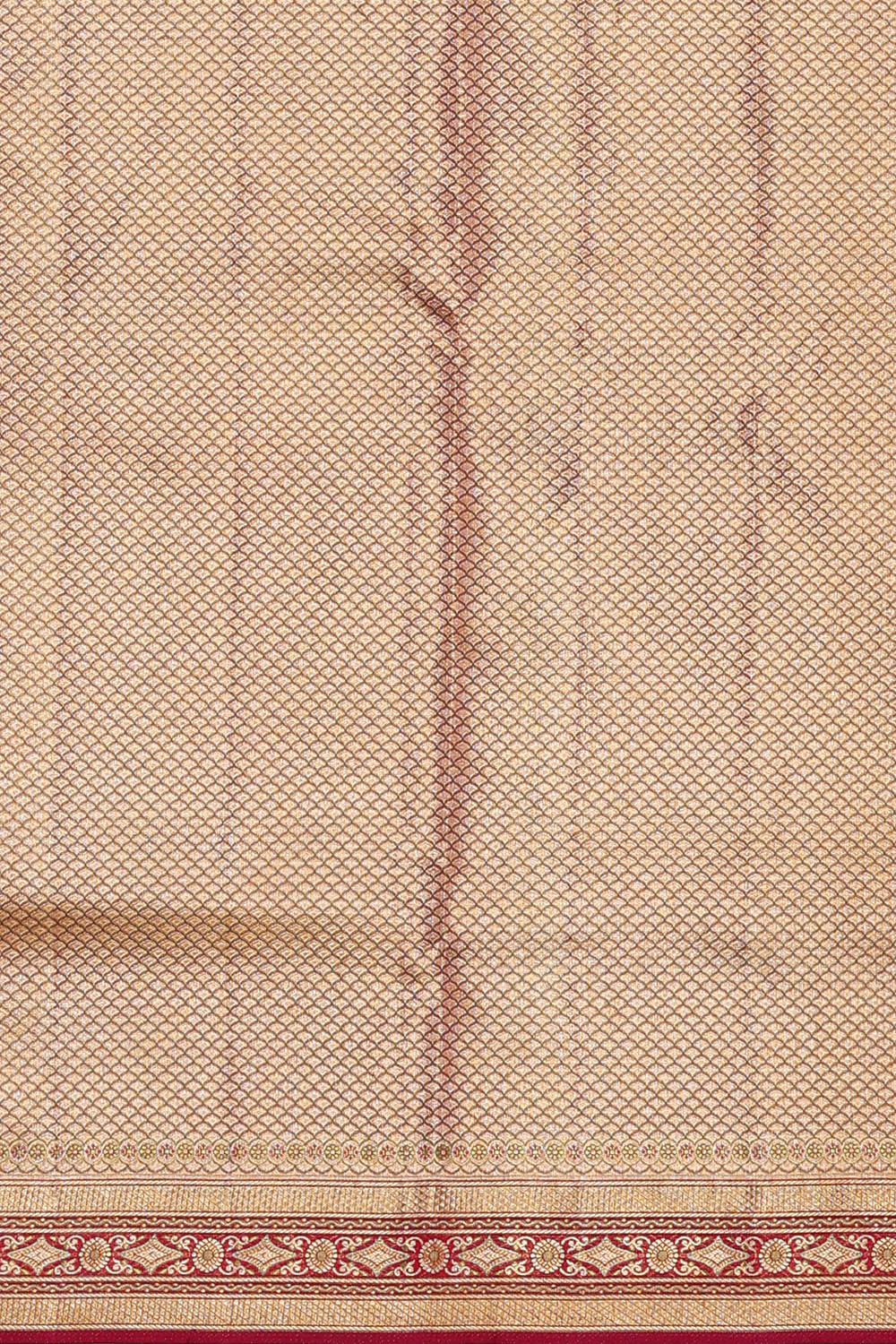 Image of Lavender Kanchipattu Tissue Saree