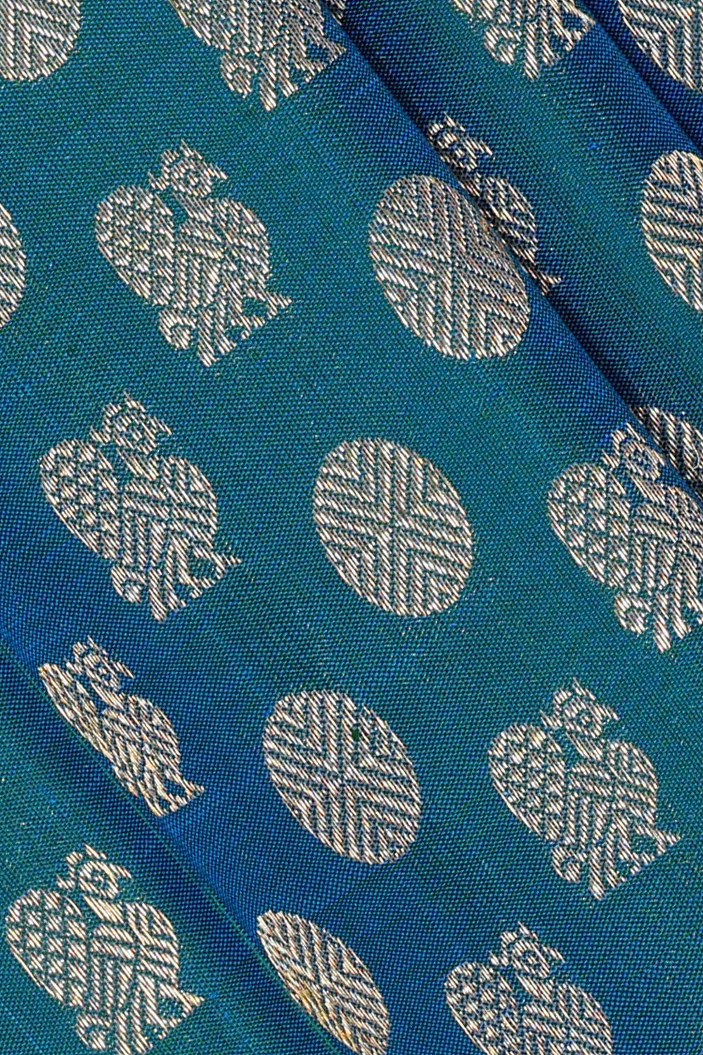 Image of Kanchipattu Pavada Unstitched Set