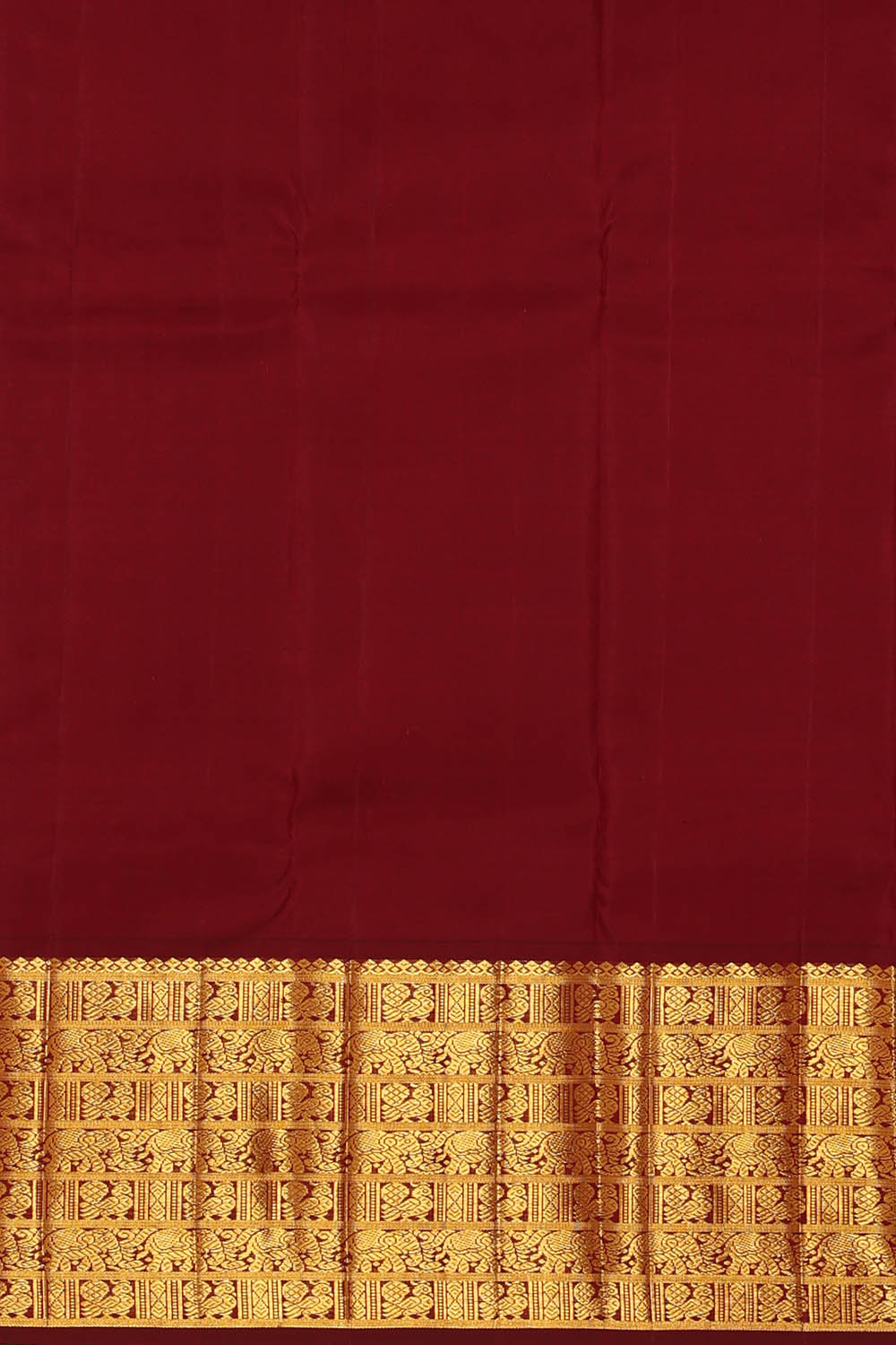 Image of Yellow Kanchipattu Saree