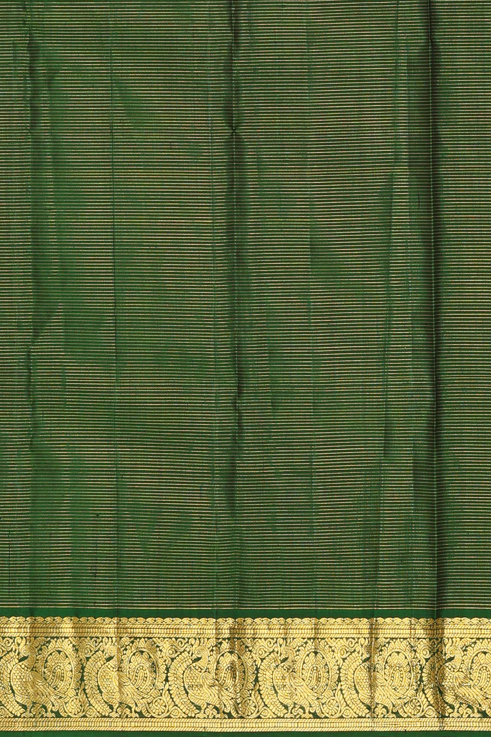 Image of Mint-Green Kanchipattu Saree