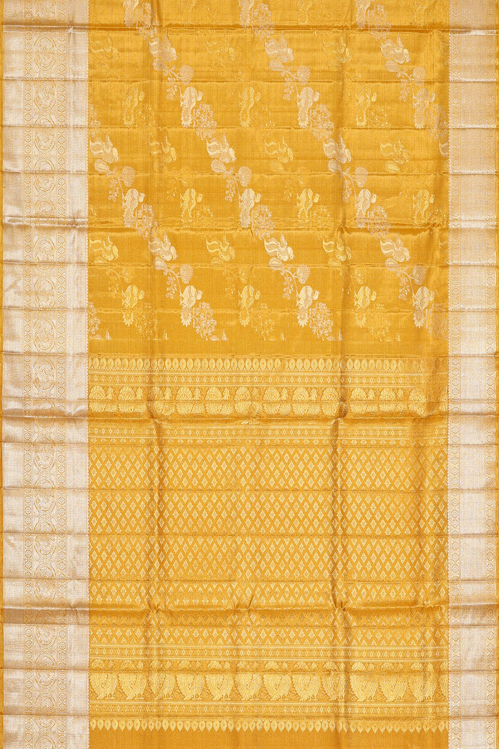 Image of Kanchipattu Gold Tissue Saree