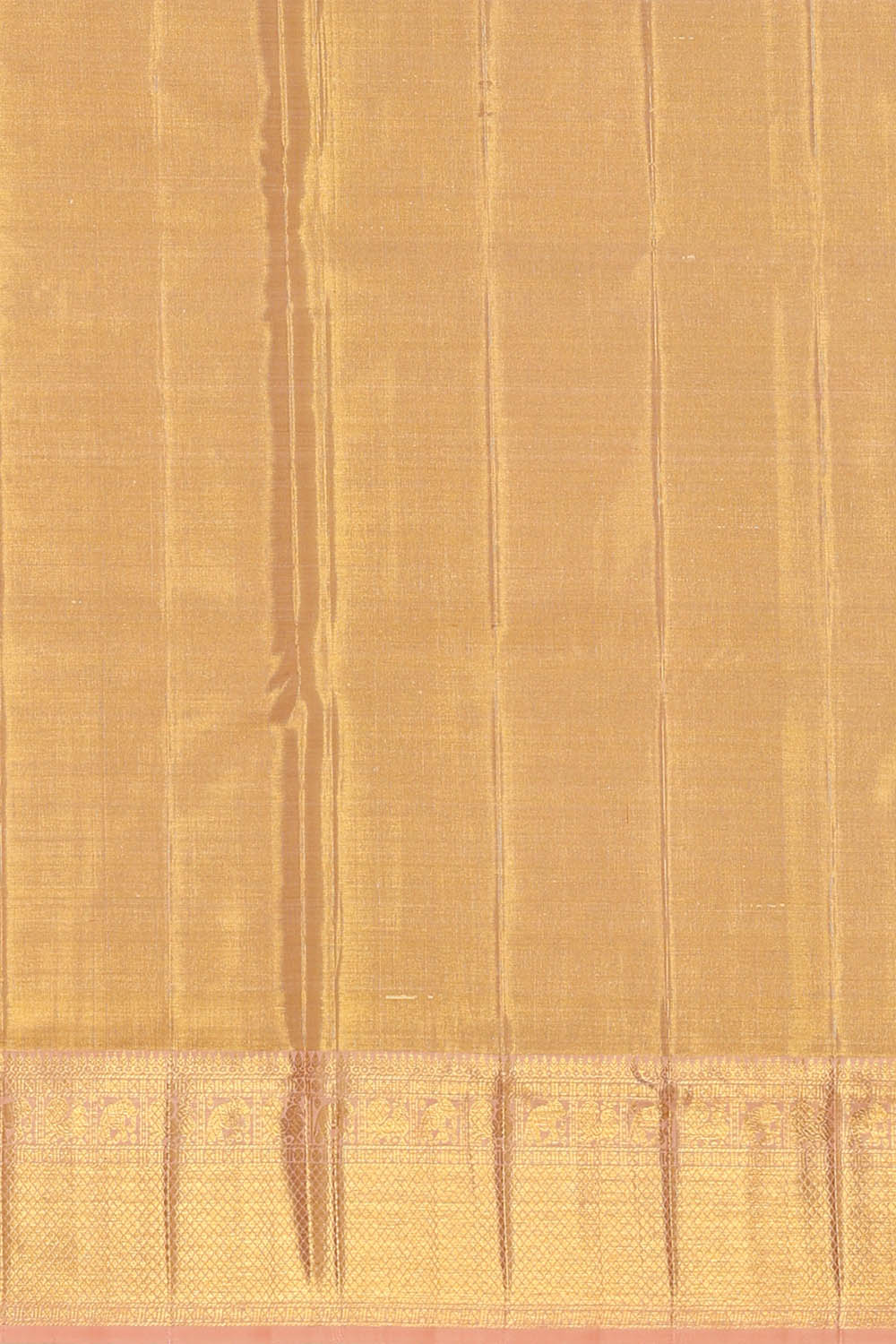 Image of Gold Kanchipattu Tissue Brocade Saree