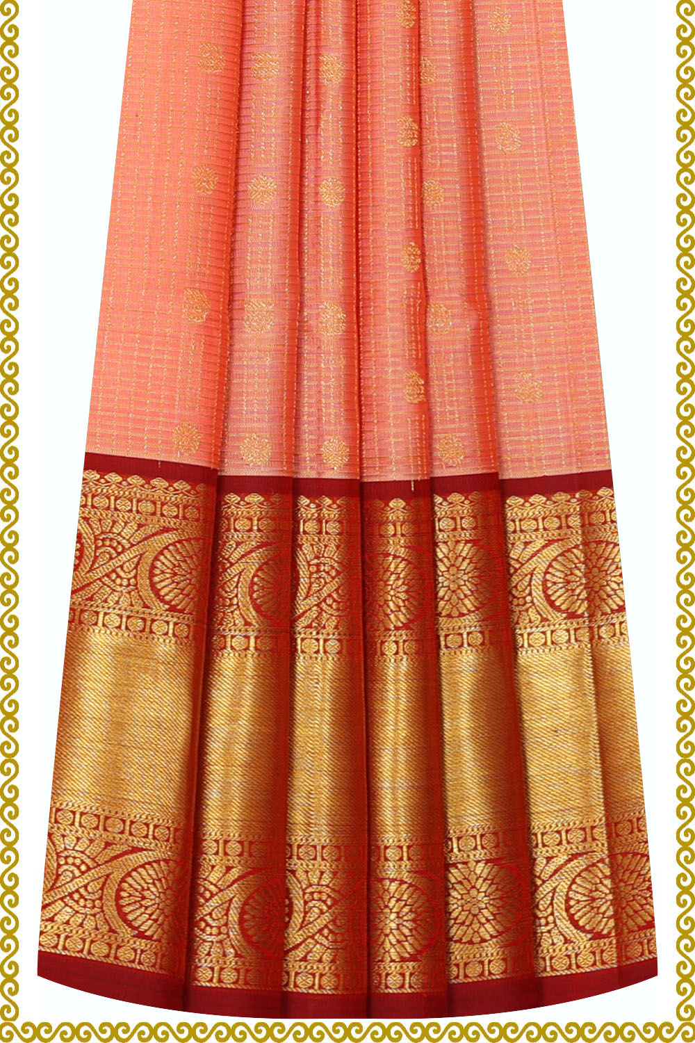 Image of Kanchipattu Pavada Unstitched Set