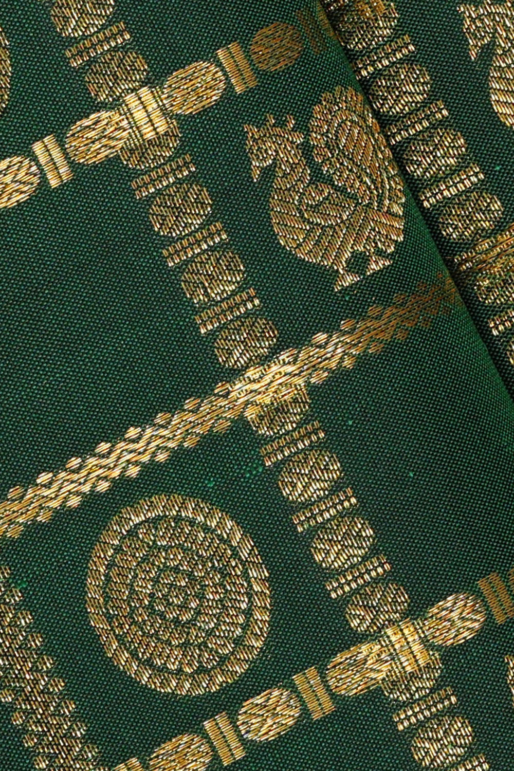 Image of Kanchipattu Pavada Unstitched Set