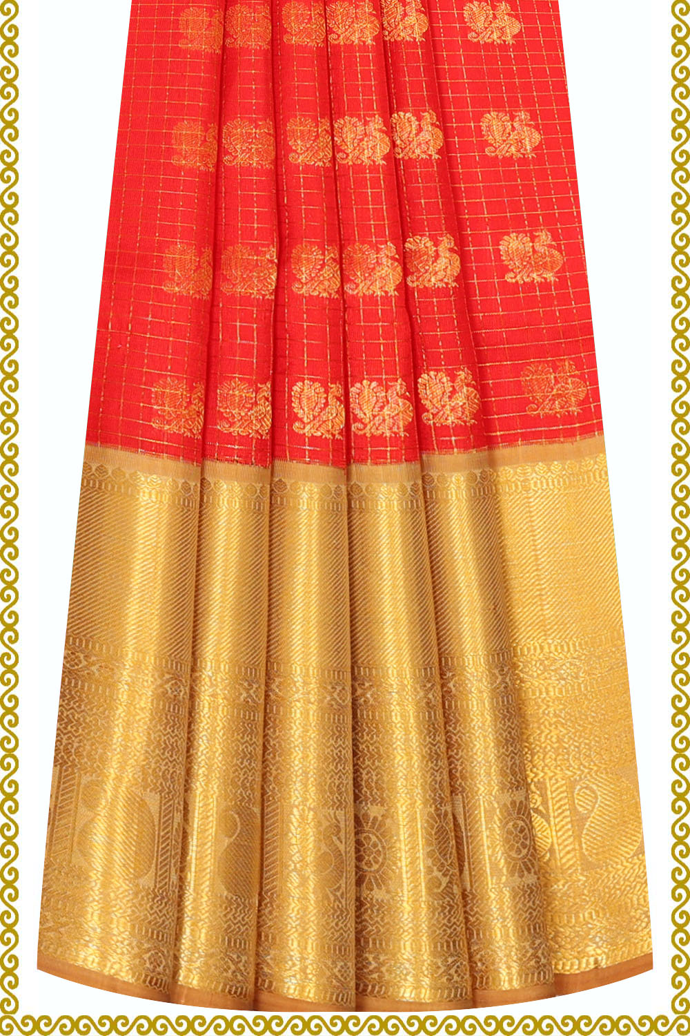 Image of Kanchipattu Pavada Unstitched Set