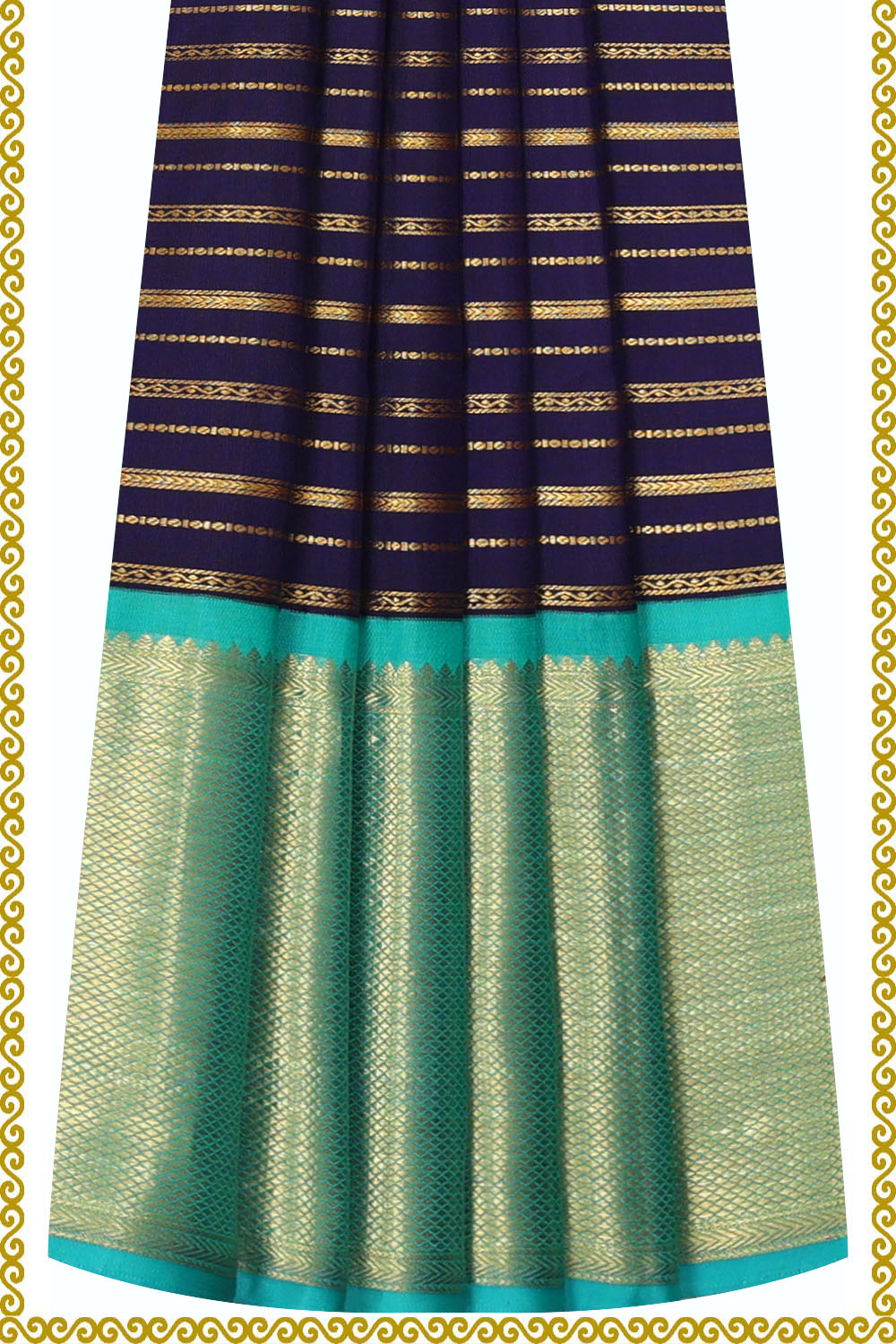 Image of Kanchipattu Pavada Unstitched Set