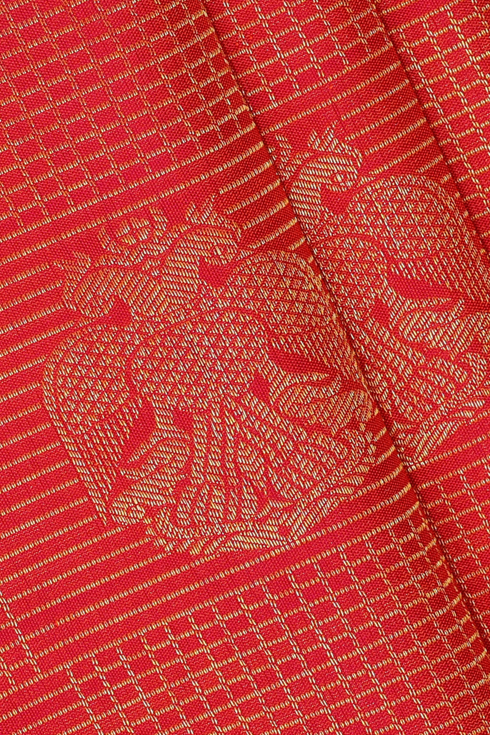 Image of Kanchipattu Pavada Unstitched Set