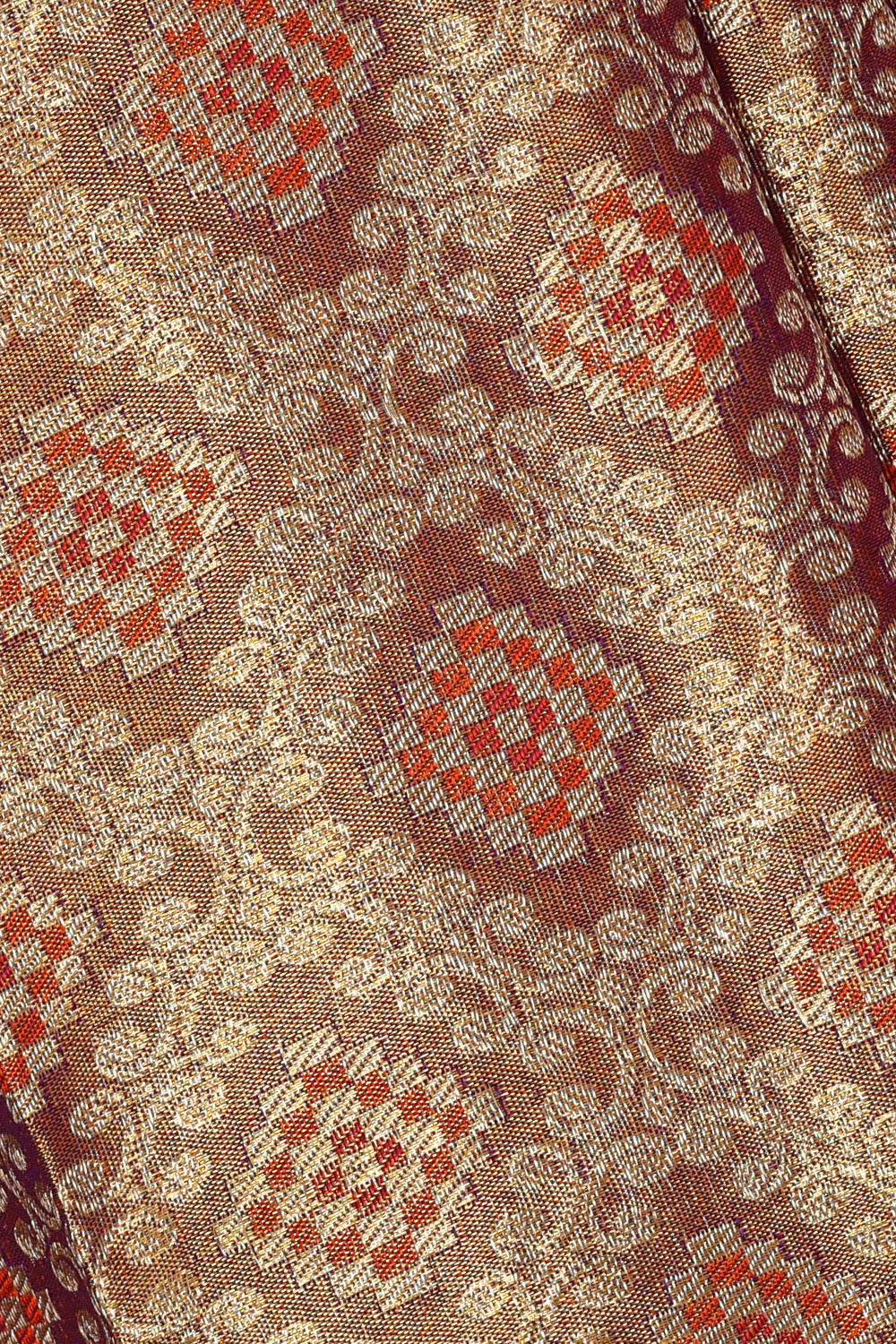 Image of Kanchipattu Pavada Unstitched Set