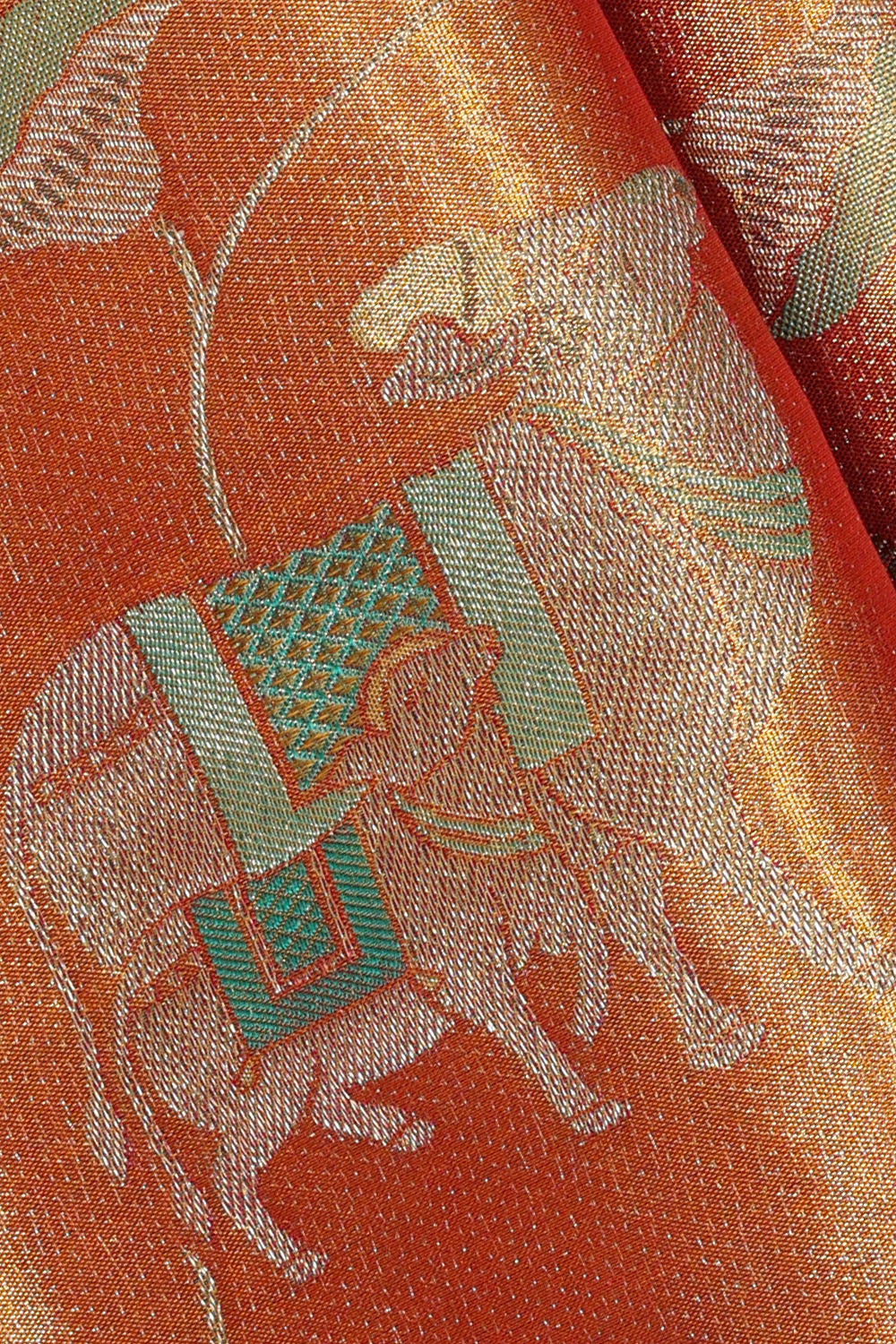 Image of Kanchipattu Pavada Unstitched Set
