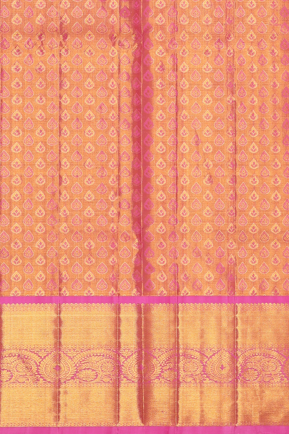 Image of Kanchipattu Pavada Unstitched Set