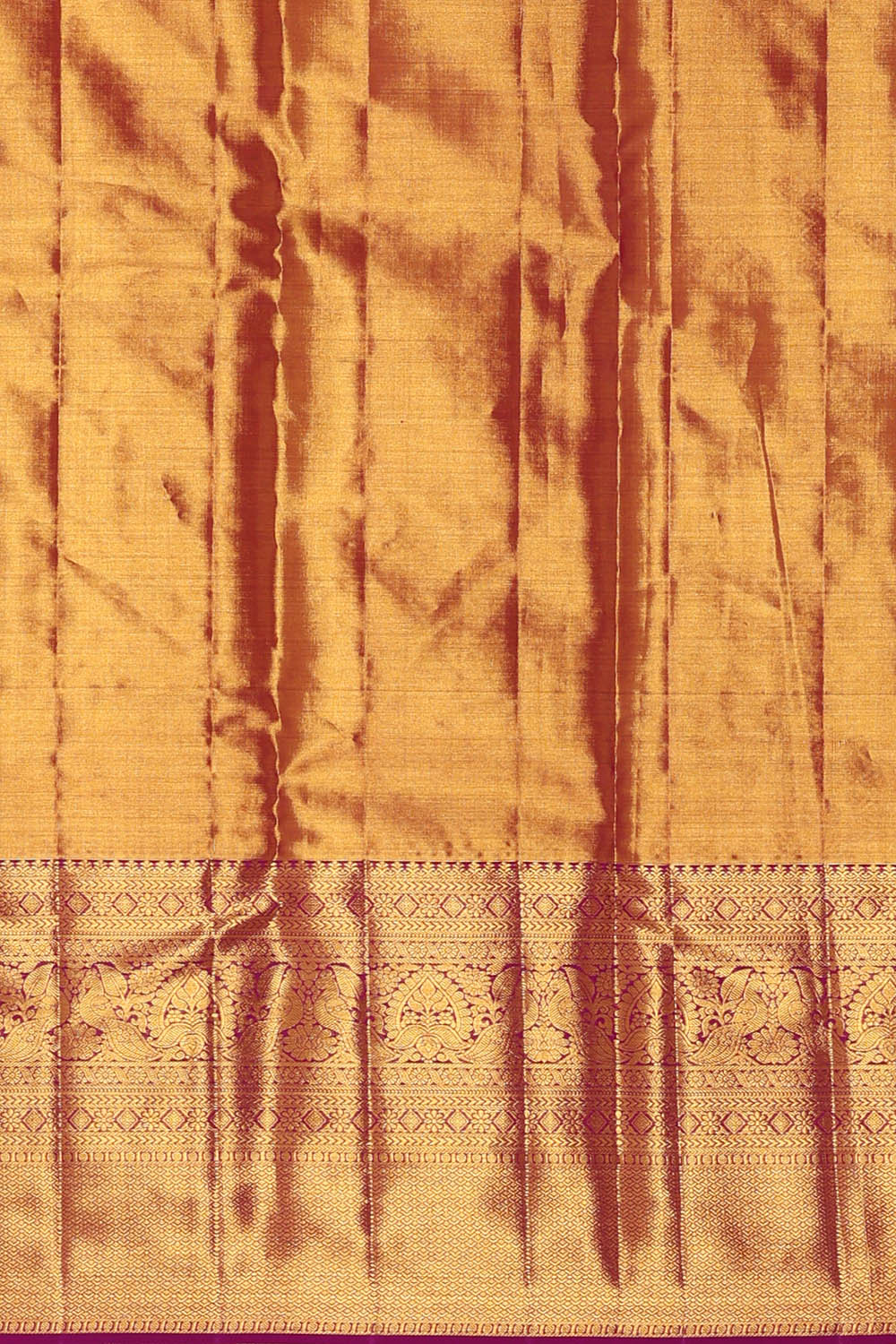 Image of Kanchipattu Mauve Tissue Brocade Saree