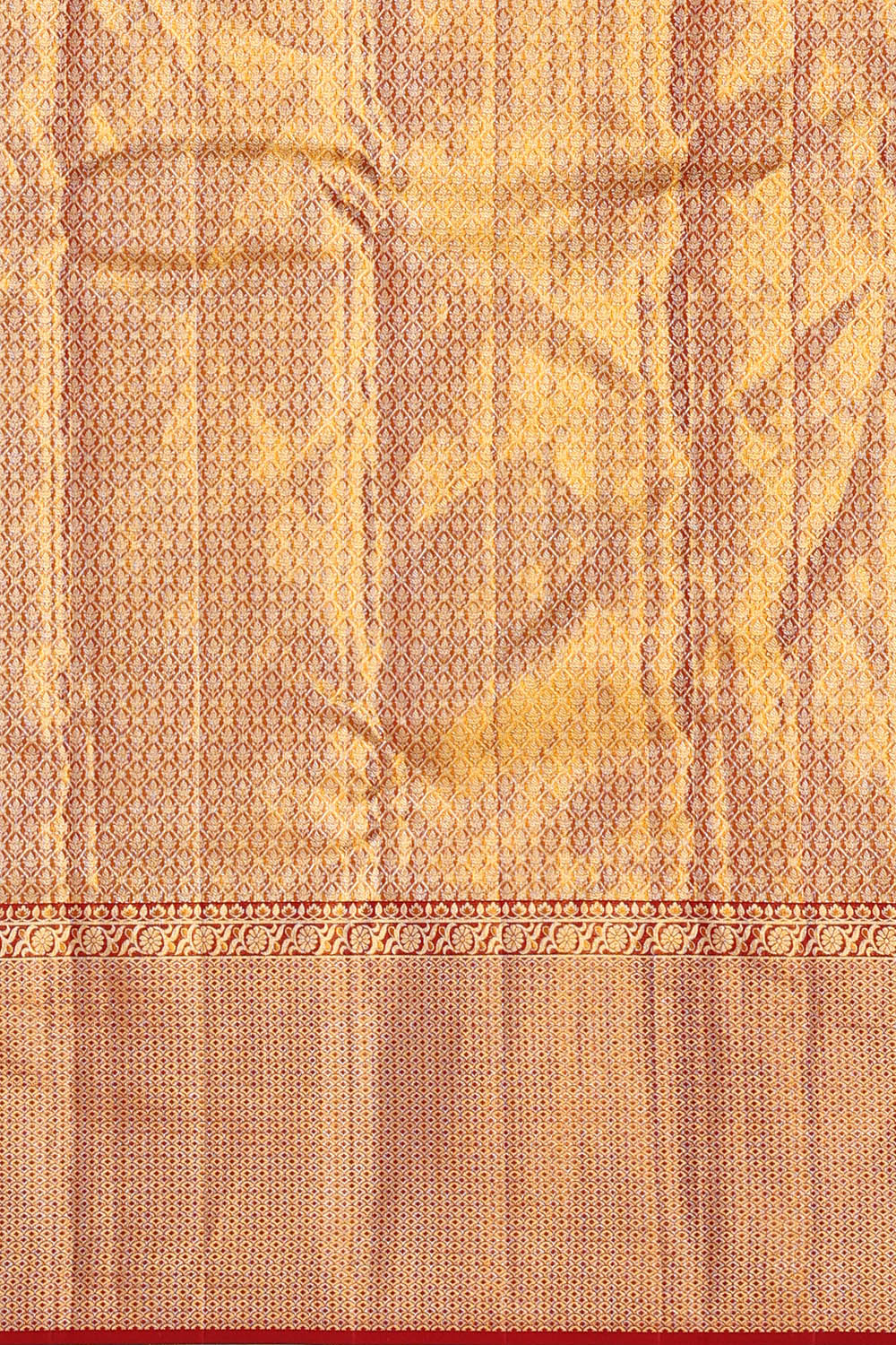 Image of Kanchipattu Green Tissue Brocade Saree