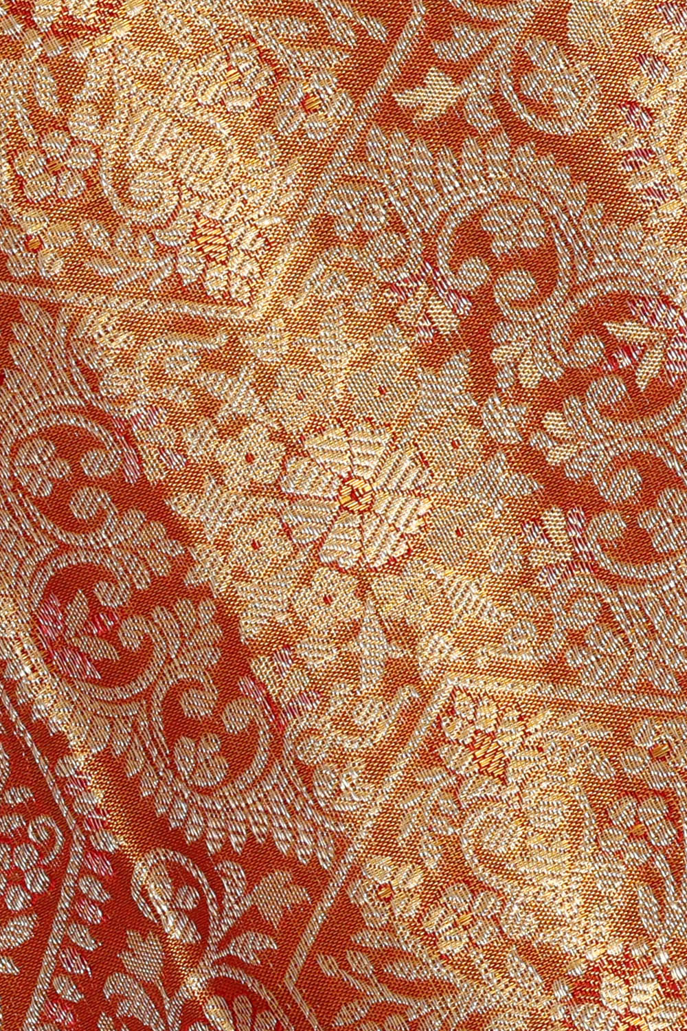 Image of Kanchipattu Gold Tissue Brocade Saree