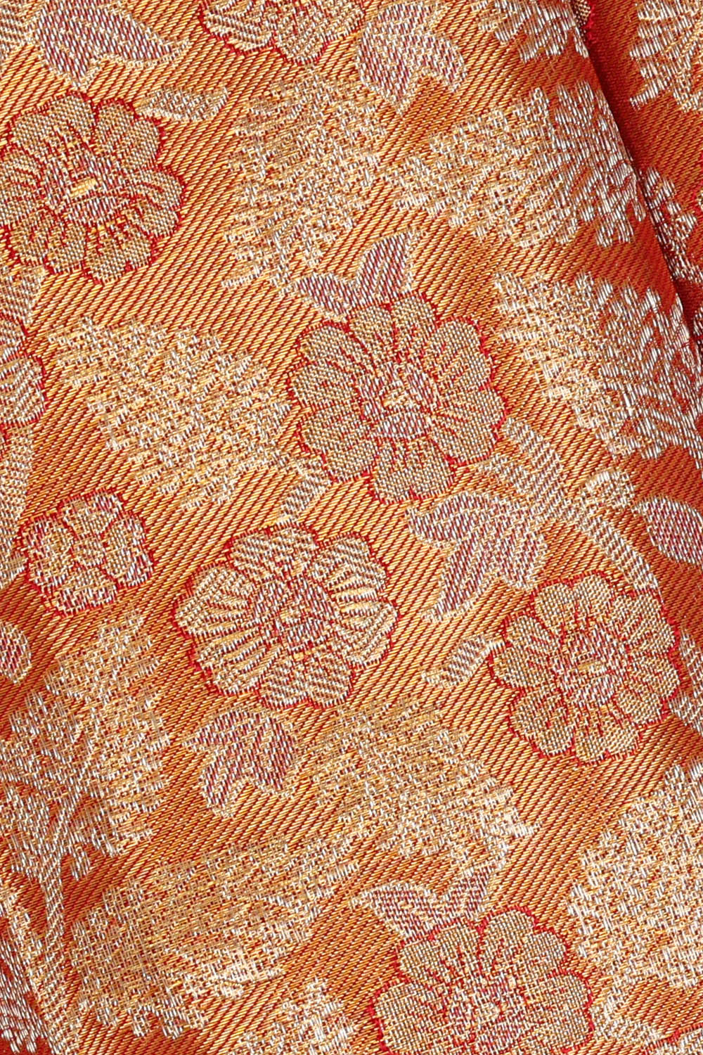 Image of Kanchipattu Gold Tissue Brocade Saree