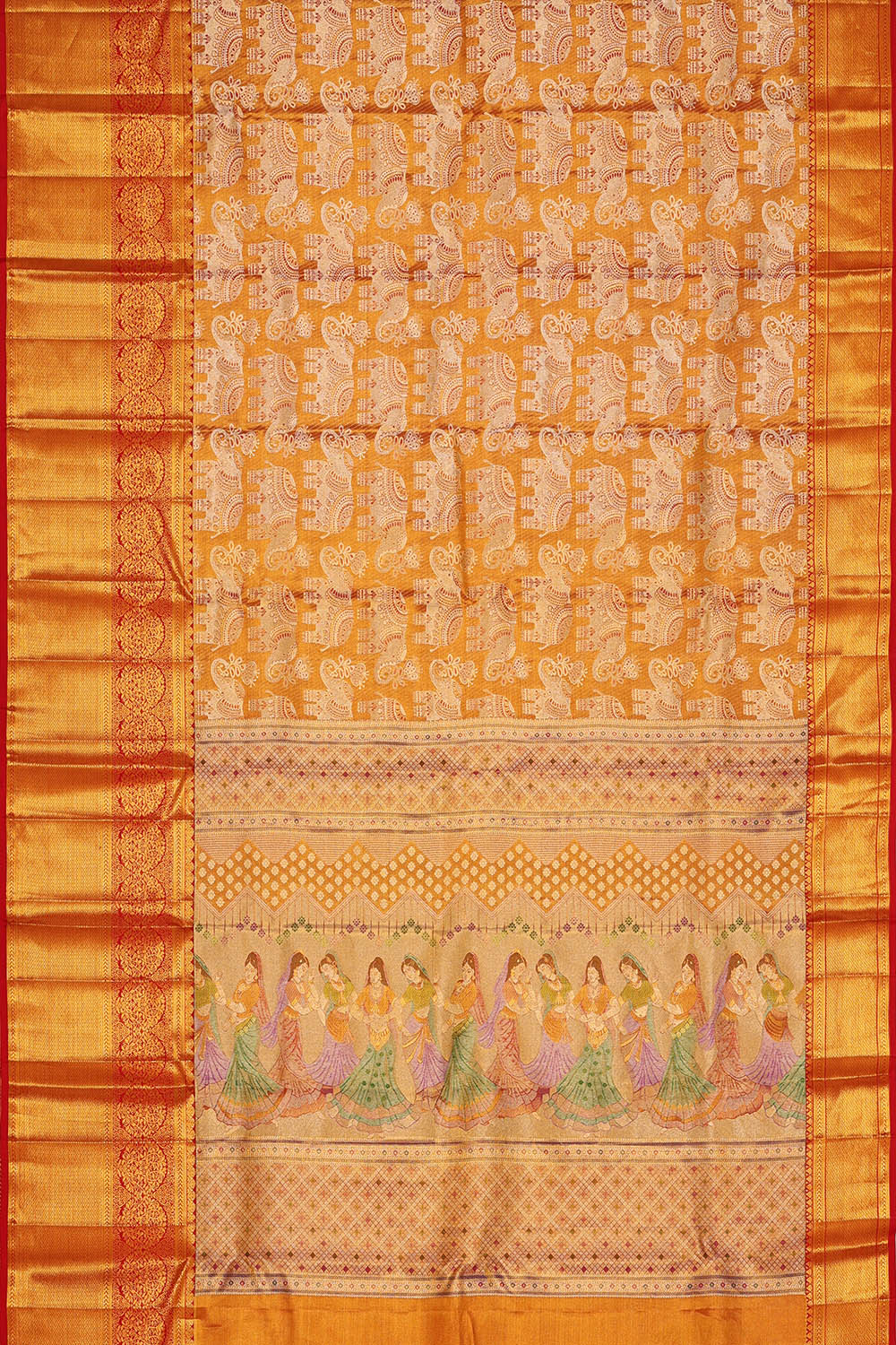 Image of Kanchipattu Tissue Brocade Saree