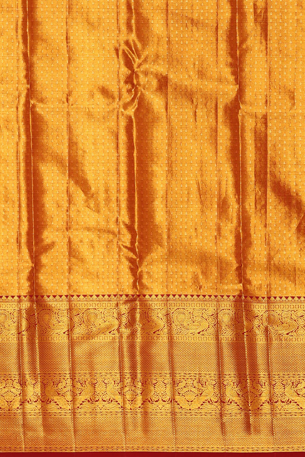 Image of Kanchipattu Green Tissue Brocade Saree