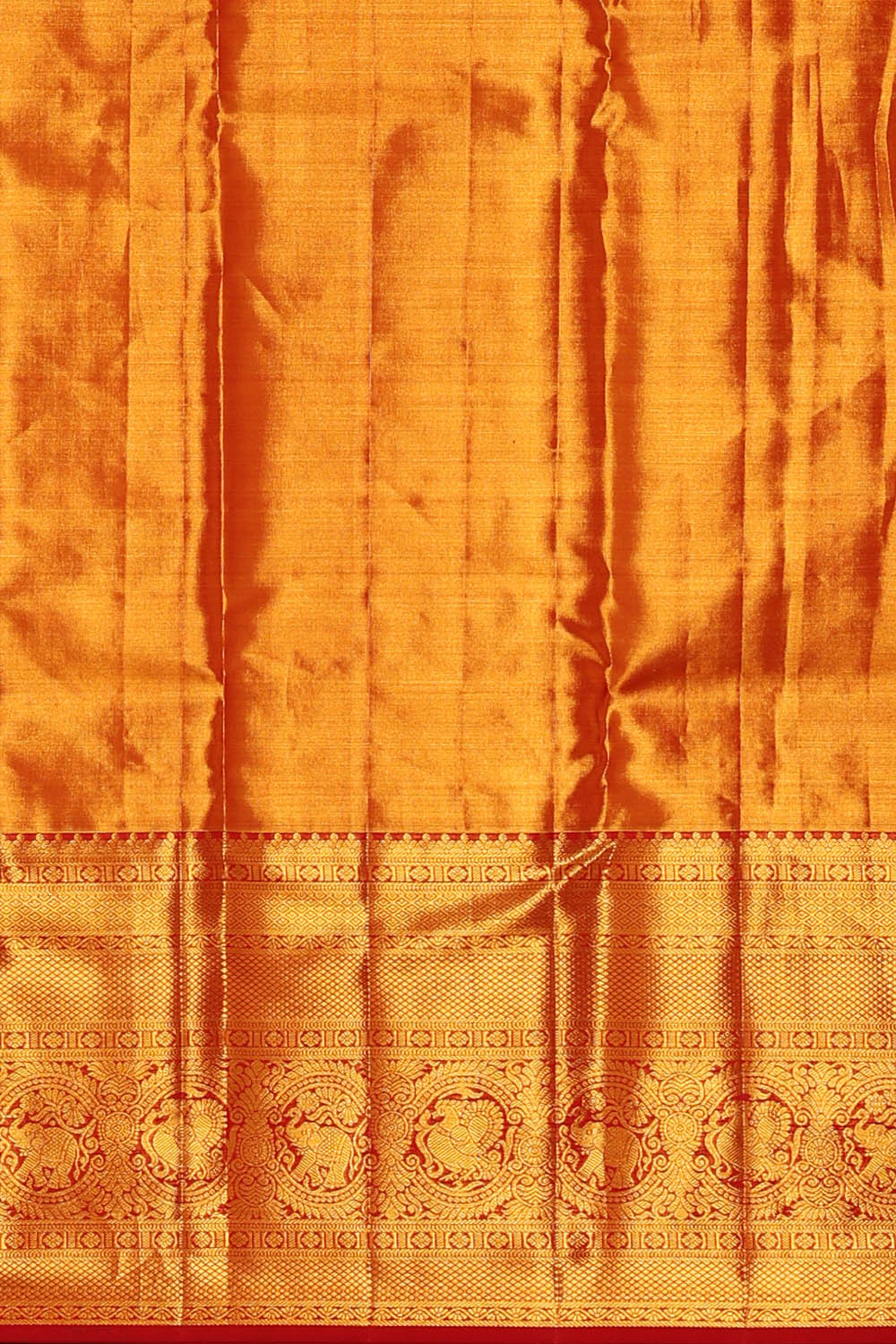 Image of Kanchipattu Purple Tissue Brocade Saree