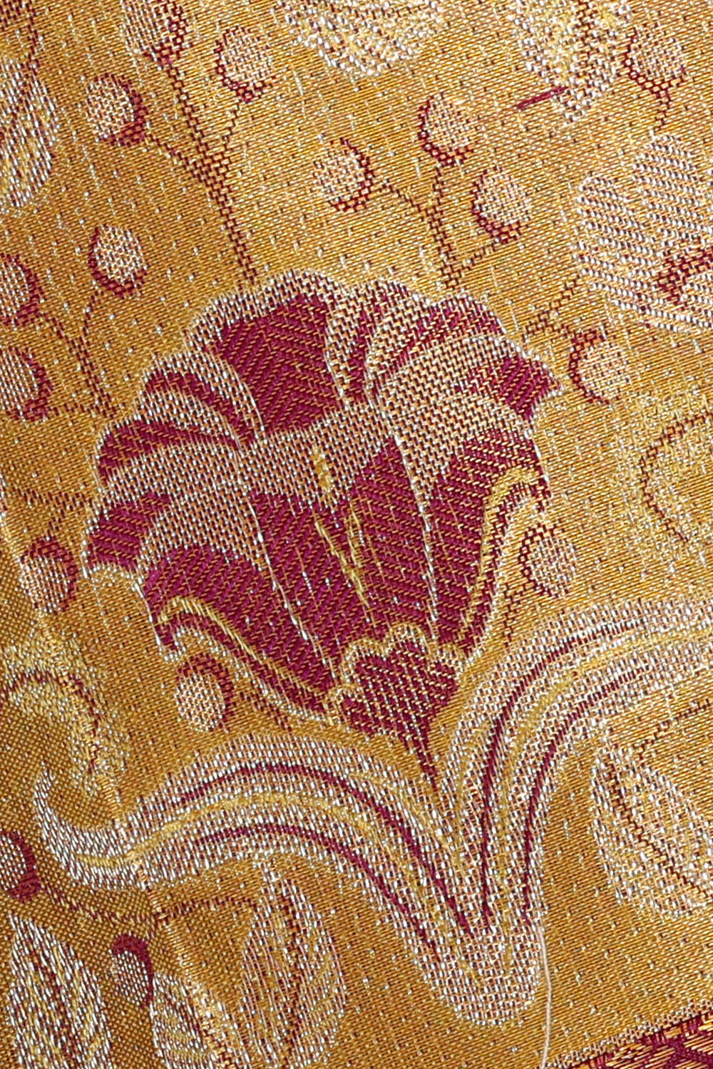 Image of Kanchipattu Gold Tissue Brocade Saree