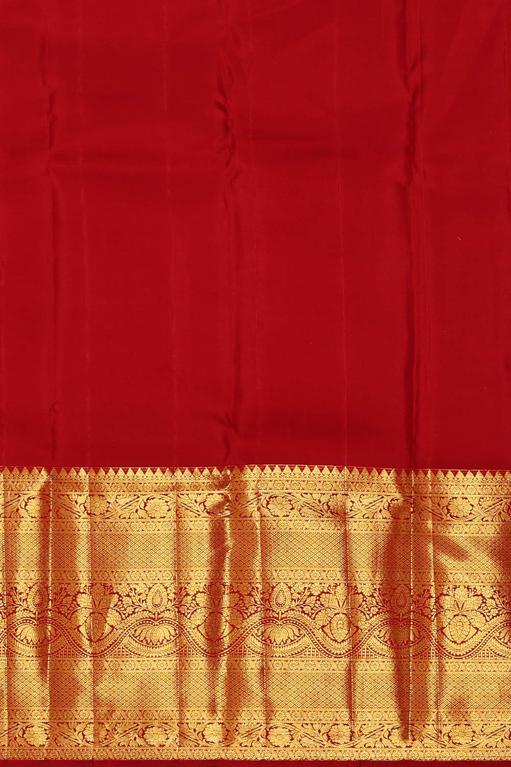 Image of Kanchipattu Maroon Brocade Saree