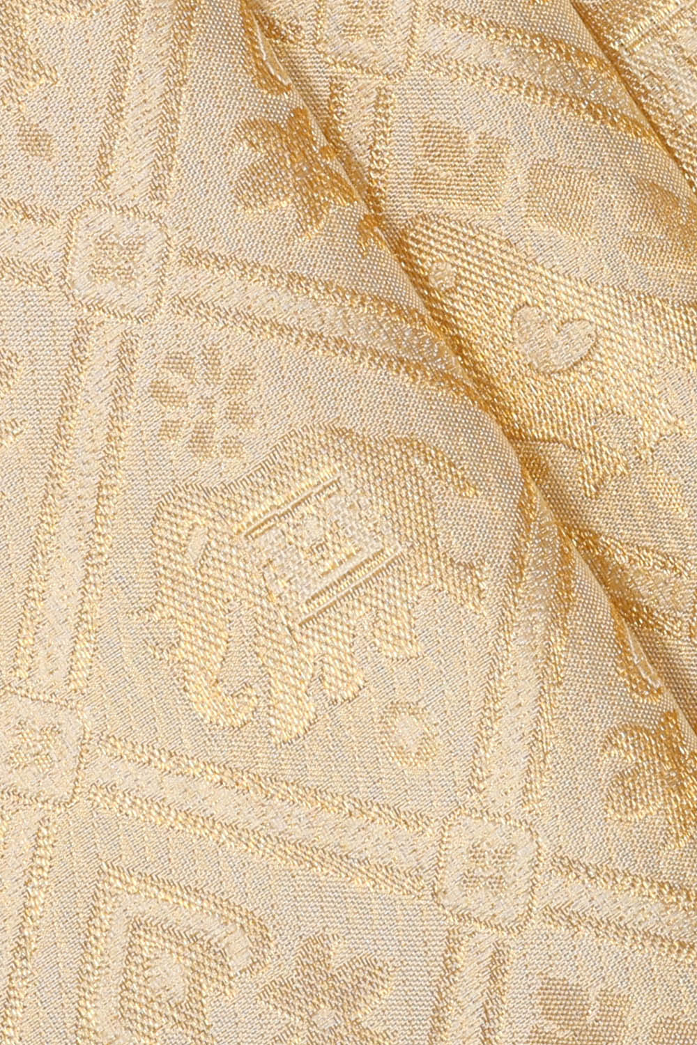 Image of Kanchipattu Ivory off-White Saree