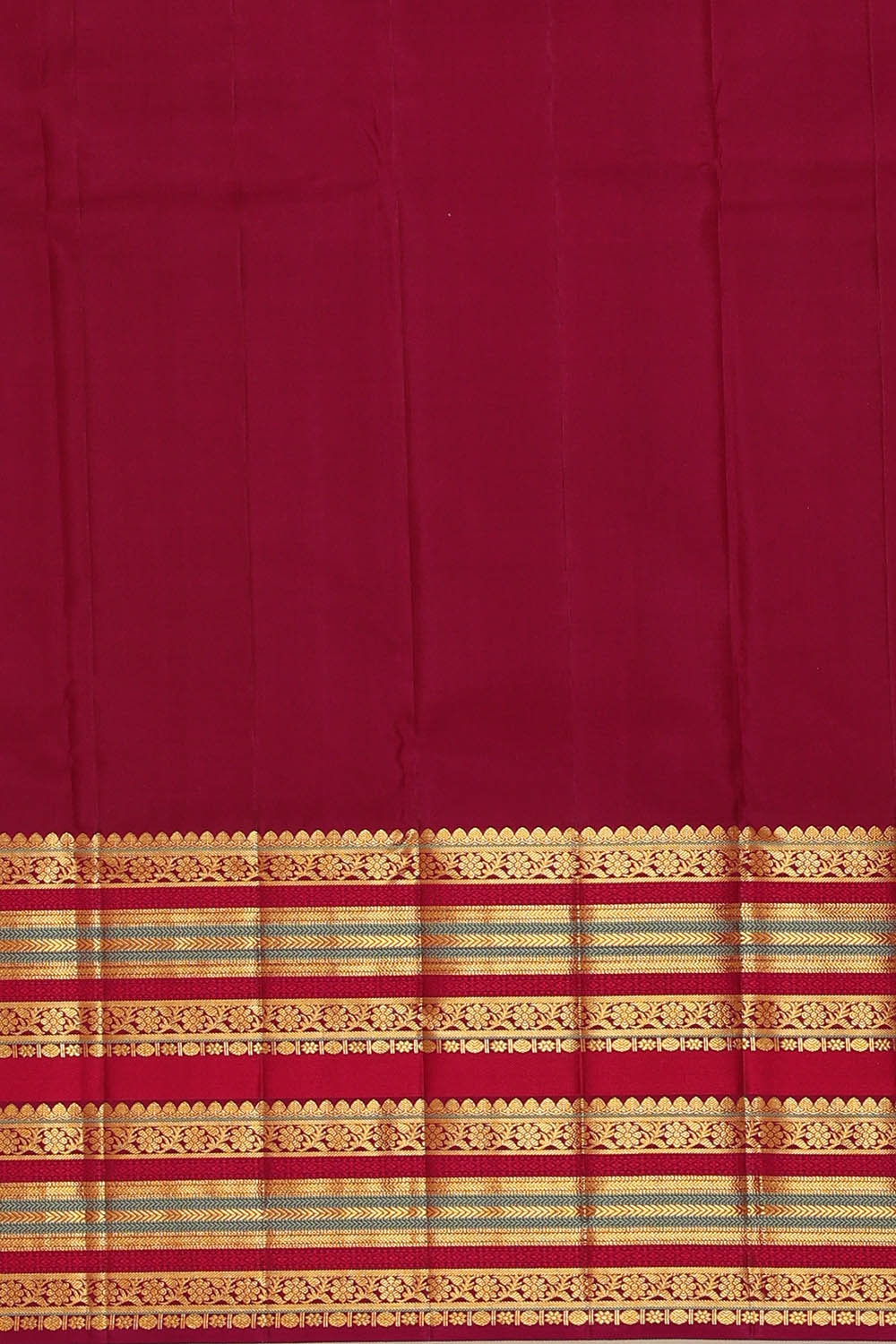 Image of Kanchipattu Ivory off-White Saree