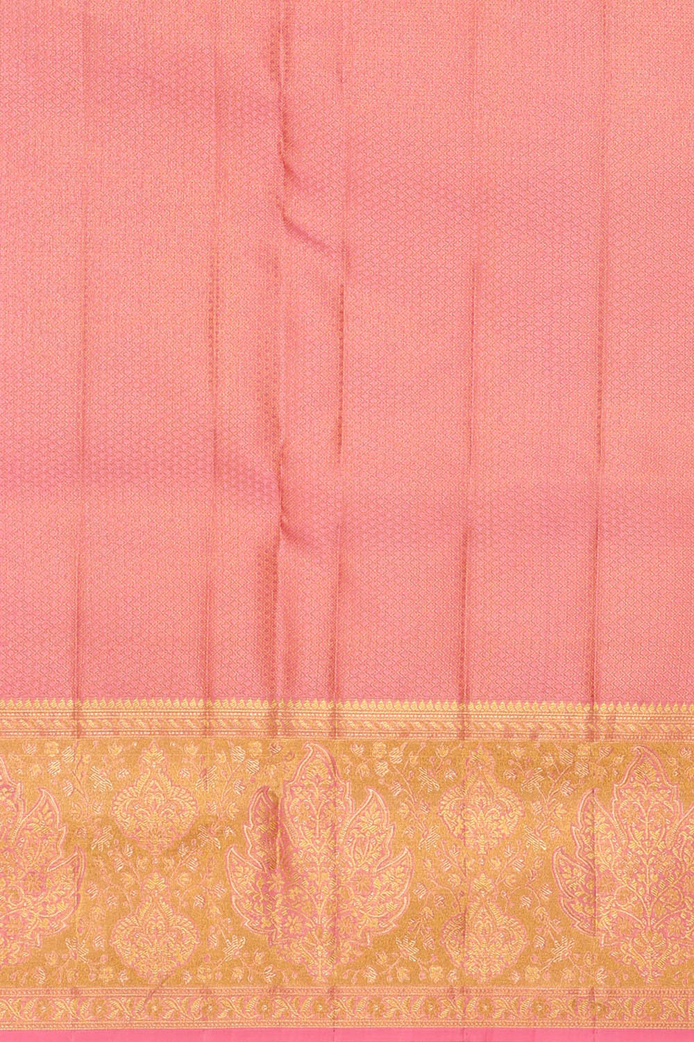 Image of Lotus Pink Kanchipattu Brocade Saree