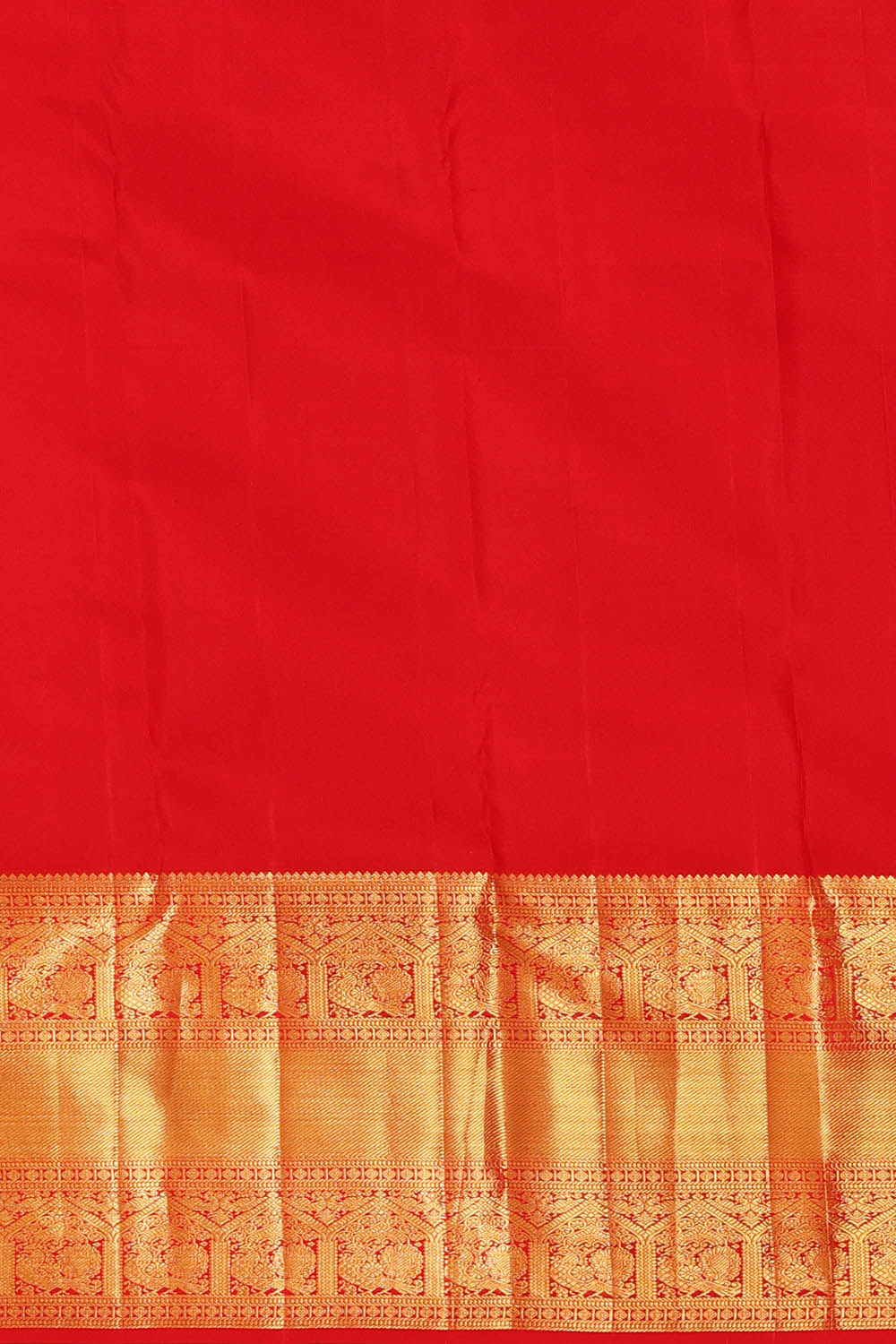 Image of Kanchipattu Red Brocade Saree