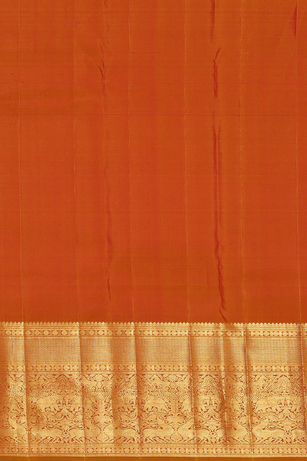 Image of Kanchipattu Plum-Purple Brocade Saree