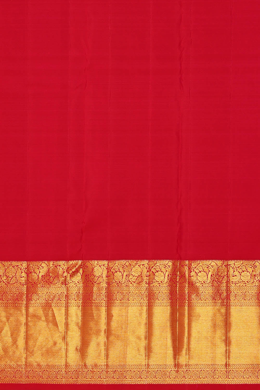 Image of Kanchipattu Purple Kattam Saree