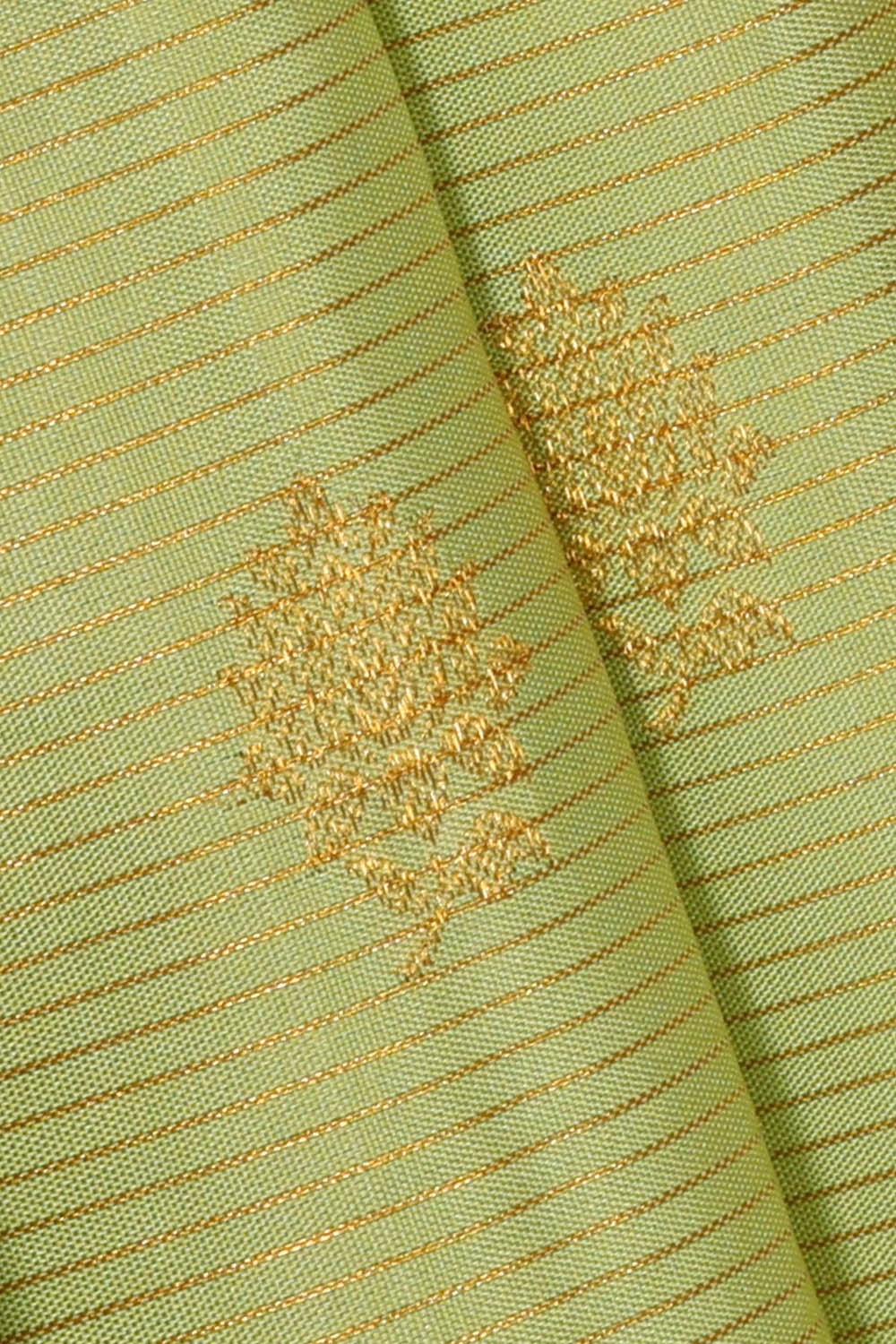 Image of Kanchipattu Mint-Green Saree