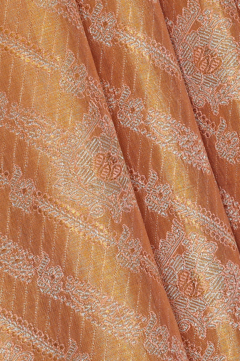 Image of Gold Kanchipattu Tissue Brocade Saree