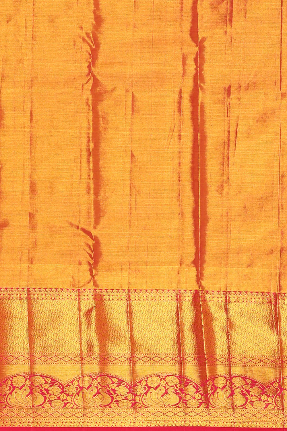 Image of Kanchipattu Green Tissue Brocade Saree