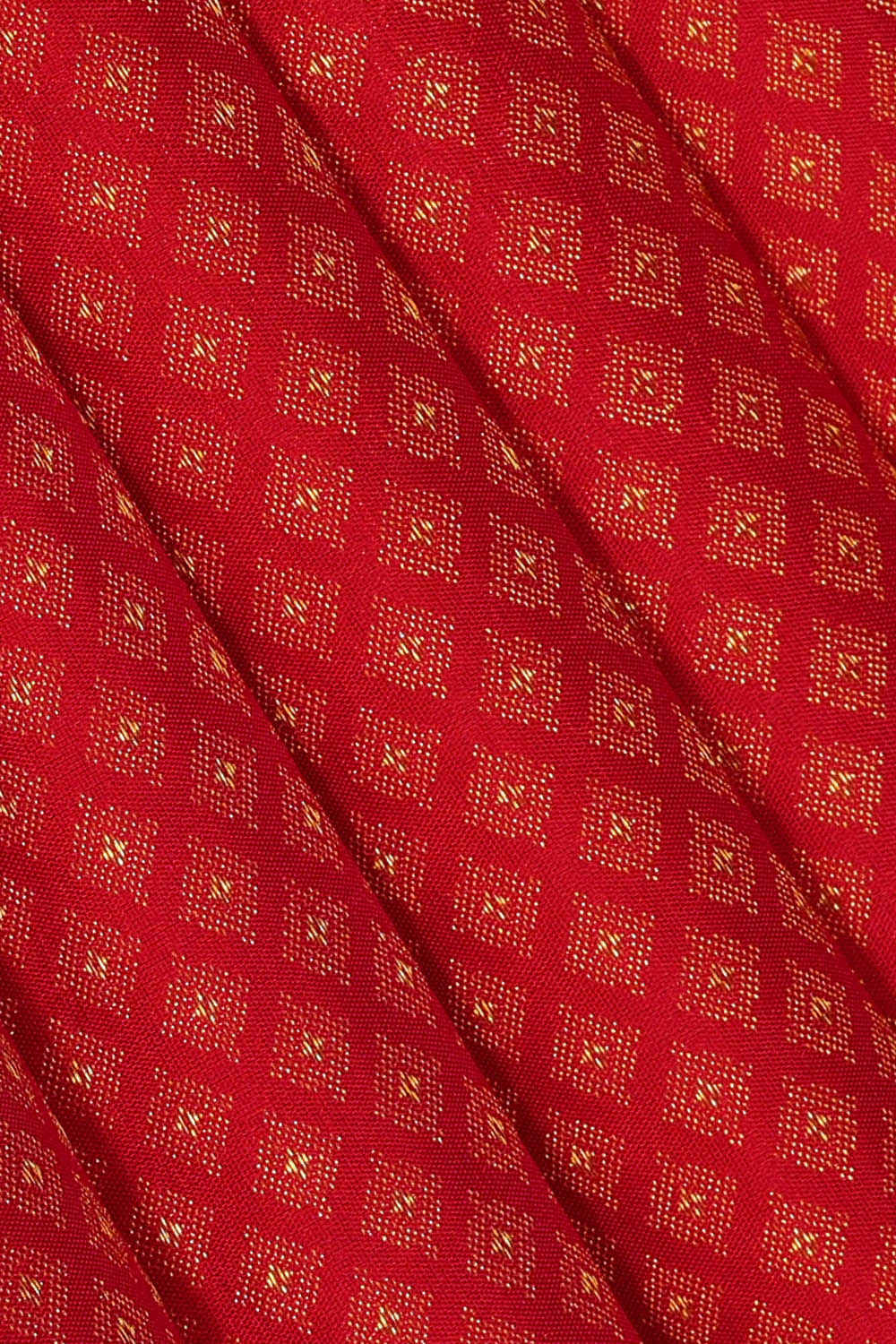 Image of Kanchipattu Red Saree