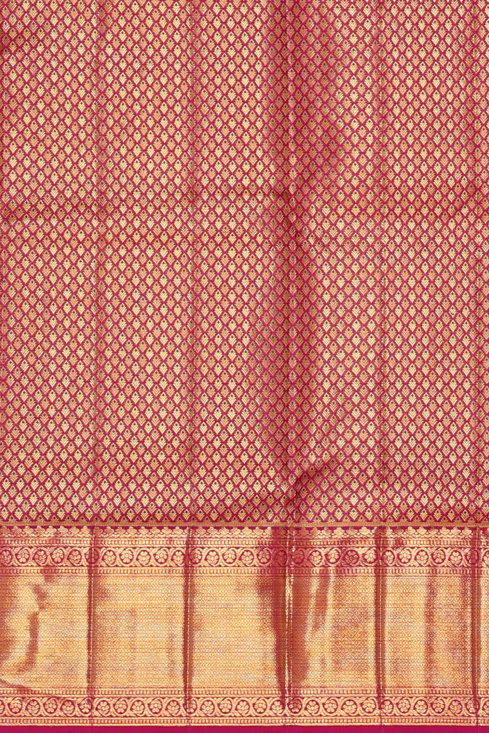 Image of Kanchipattu Pink Brocade Tissue Saree