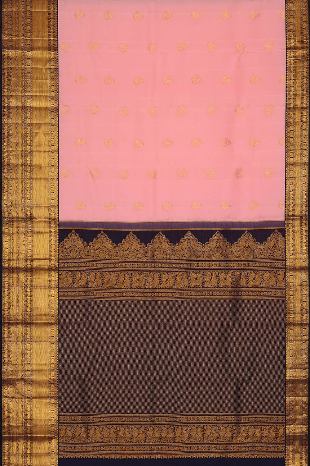 Image of Kanchipattu Pink Saree