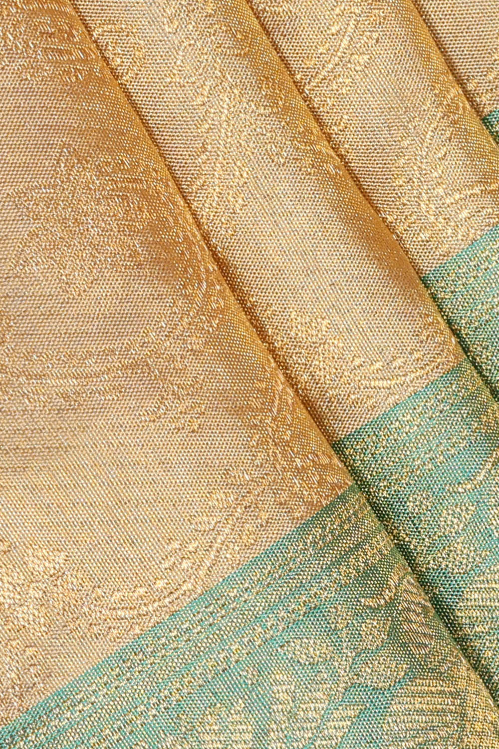 Image of Kanchipattu Cream Brocade Saree