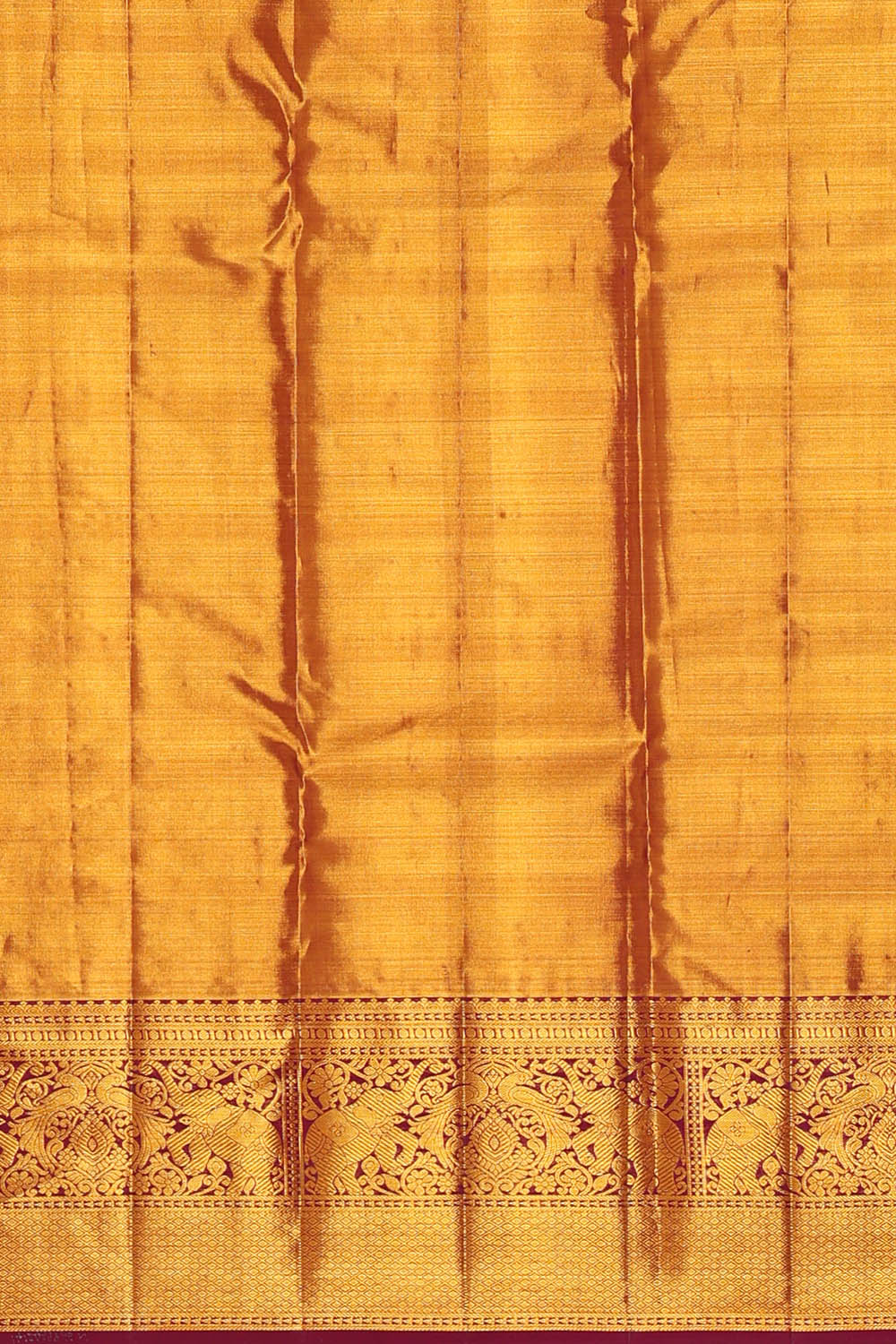 Image of Kanchipattu Gold Tissue Brocade Saree