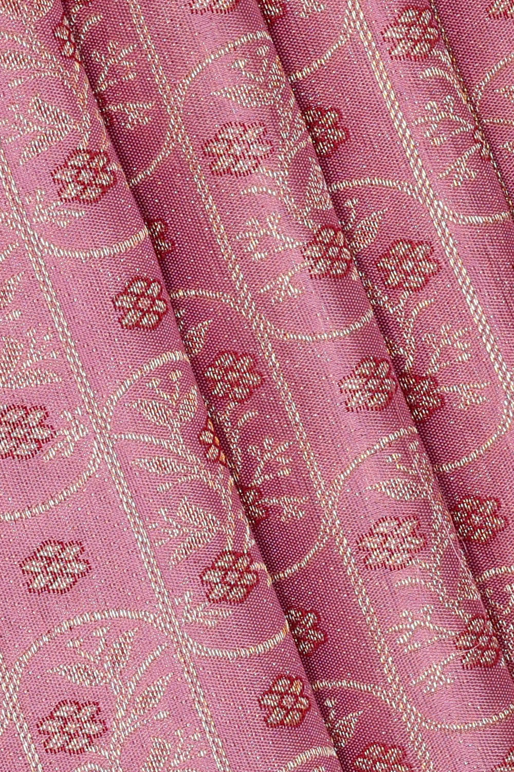 Image of Lavender-Purple Kanchipattu Brocade Saree