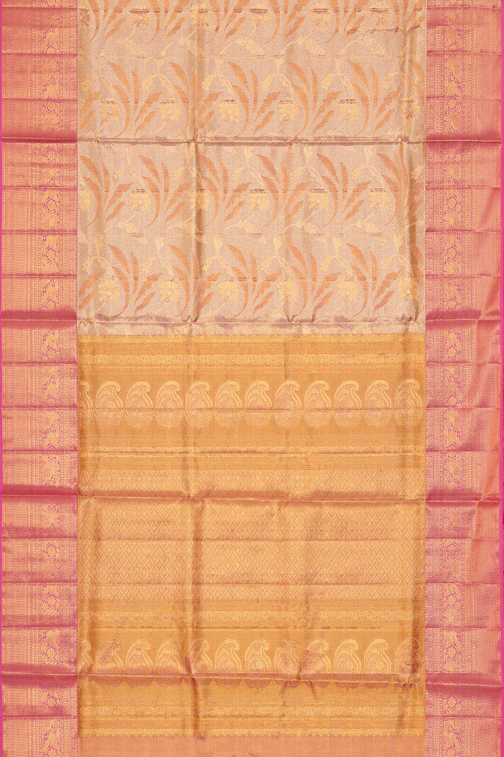 Image of Kanchipattu Tissue Brocade Saree