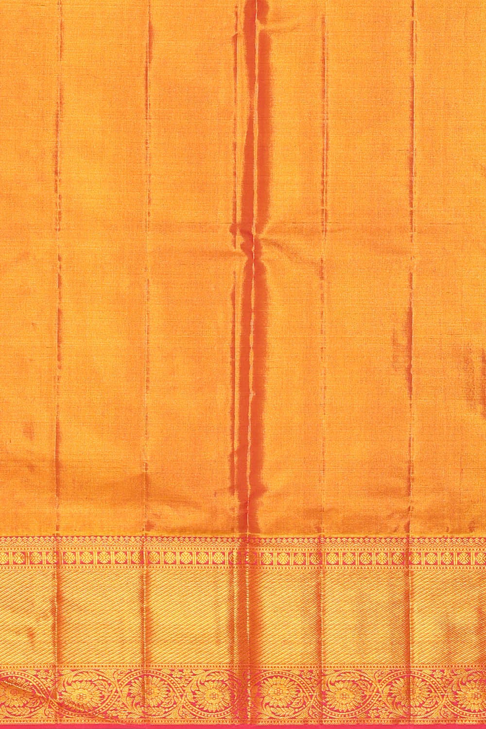 Image of Spring-Yellow Tissue Brocade Saree